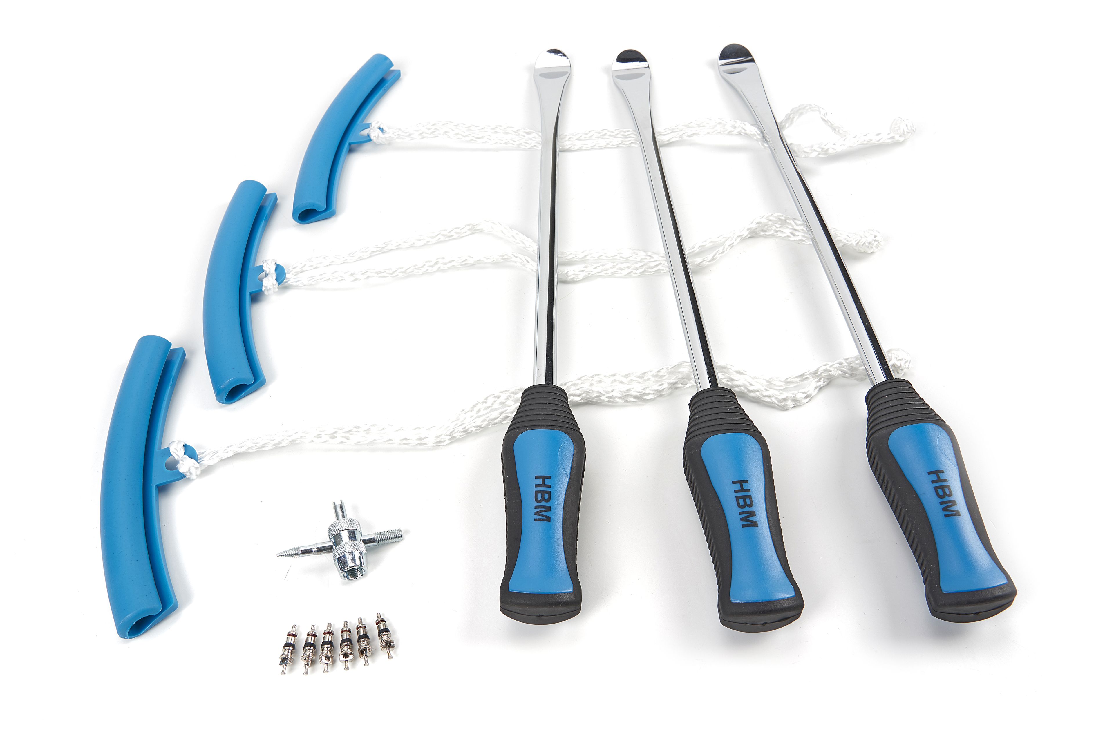 HBM Jeu de 13 pièces pour démonte-pneus et protège-jantes Image 2