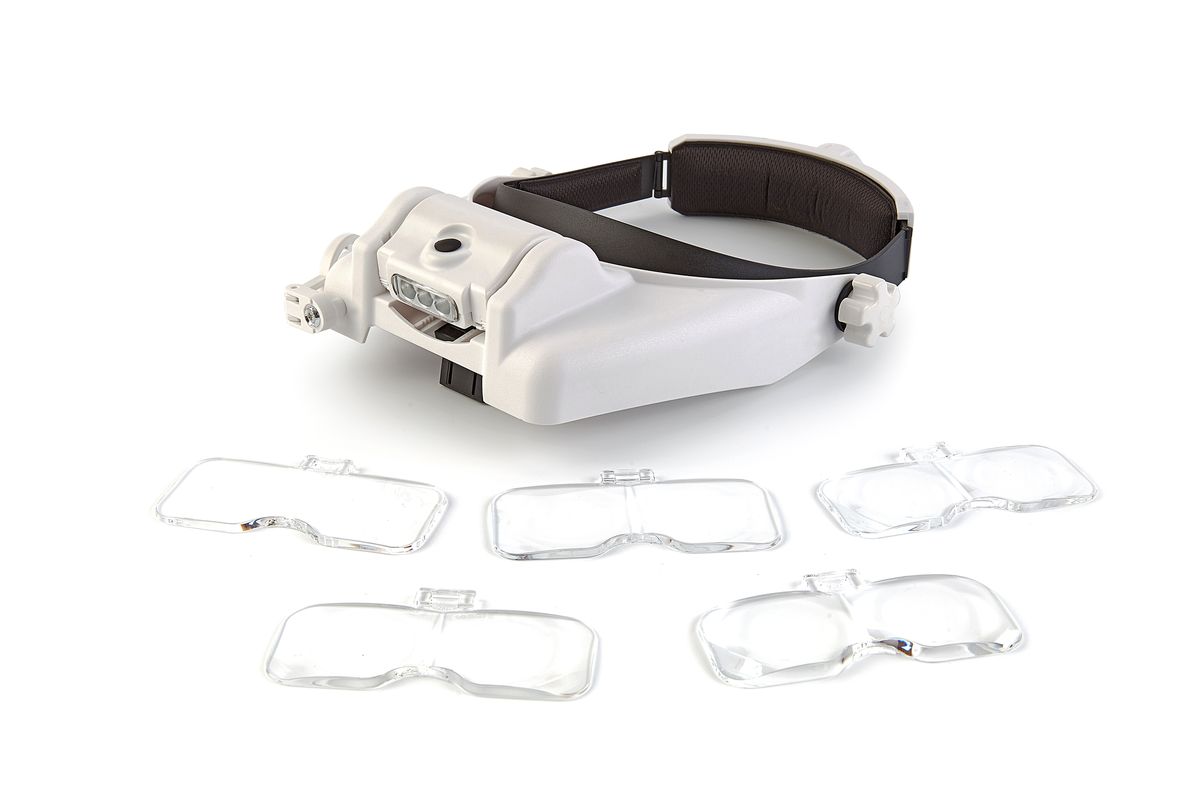 Gafas lupa de lujo HBM con 5 lentes