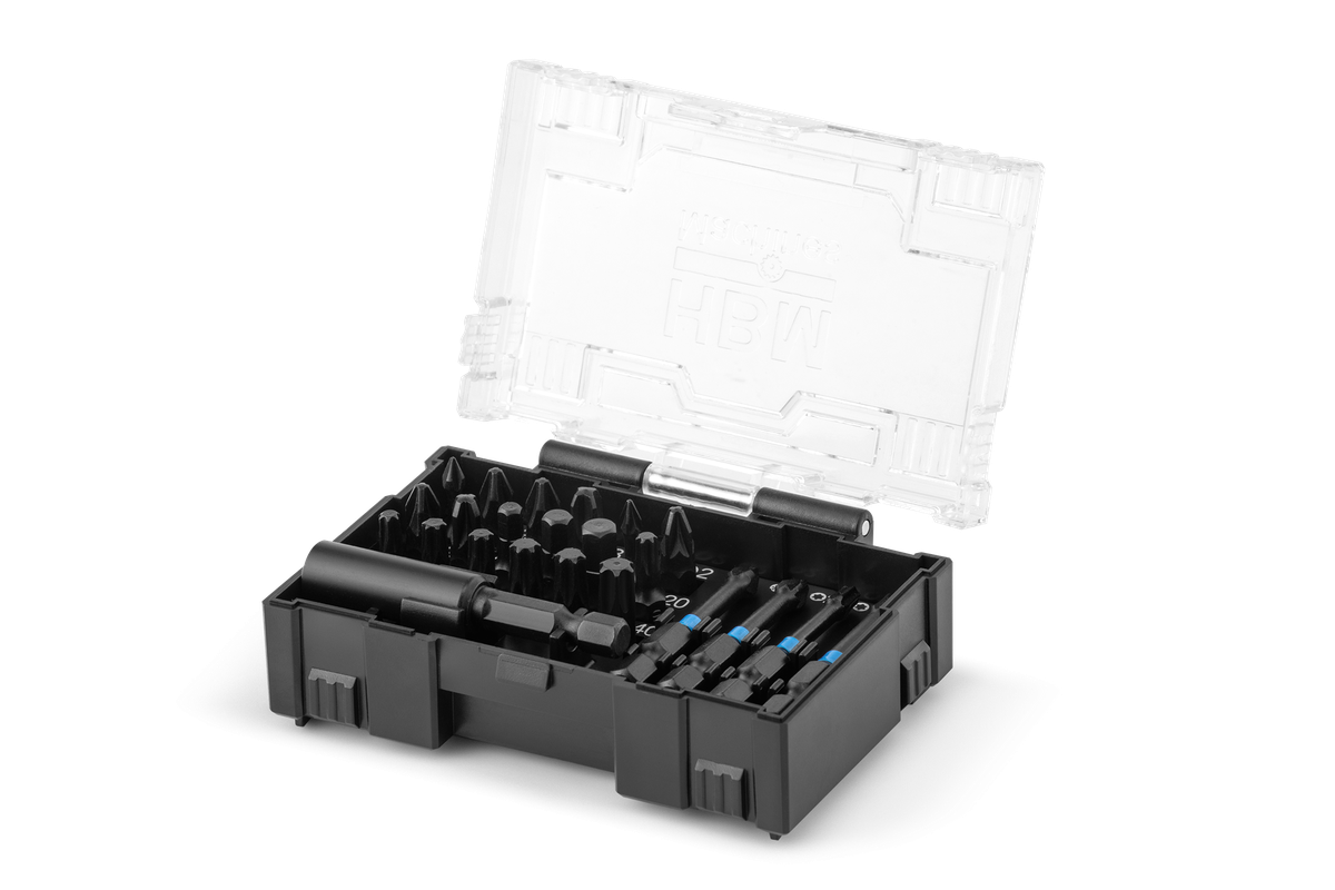 HBM Schlagschrauber-Bit-Set, 23-teilig