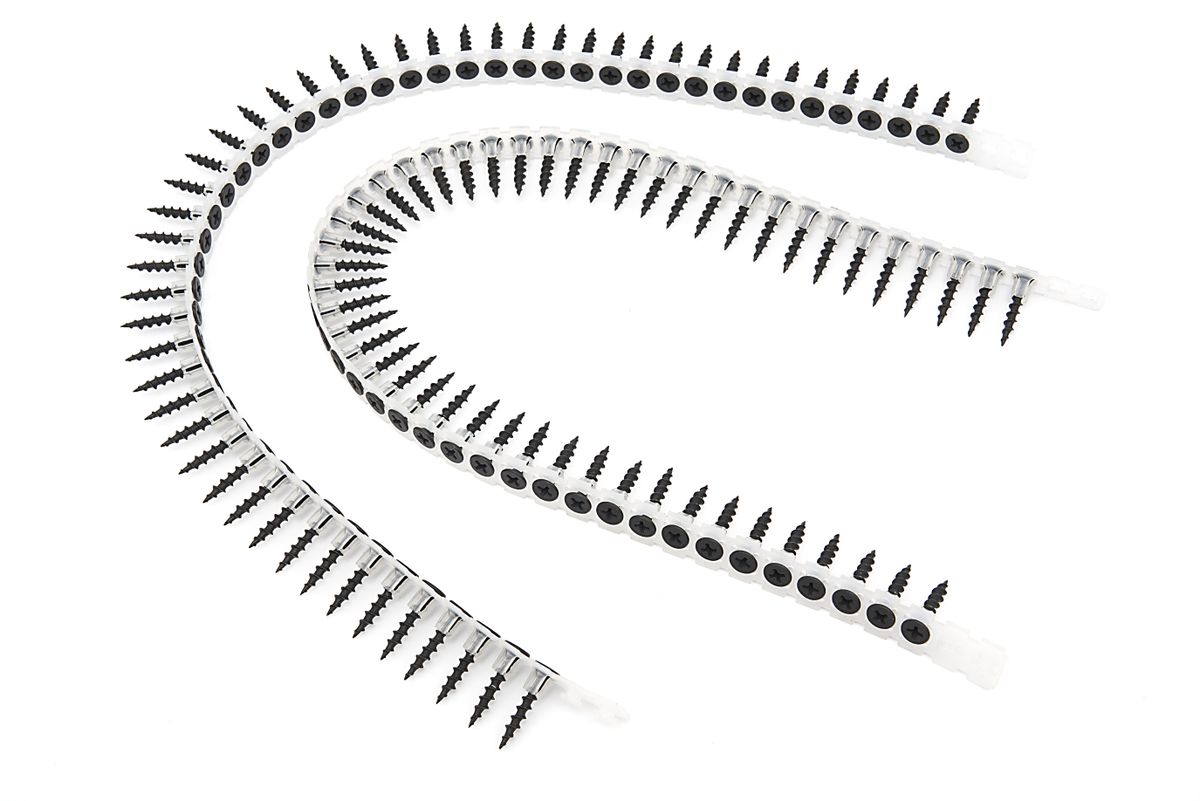 Tornillos HBM de construcción rápida en cinta, 3,9 x 25 mm, 50 x 20 tiras