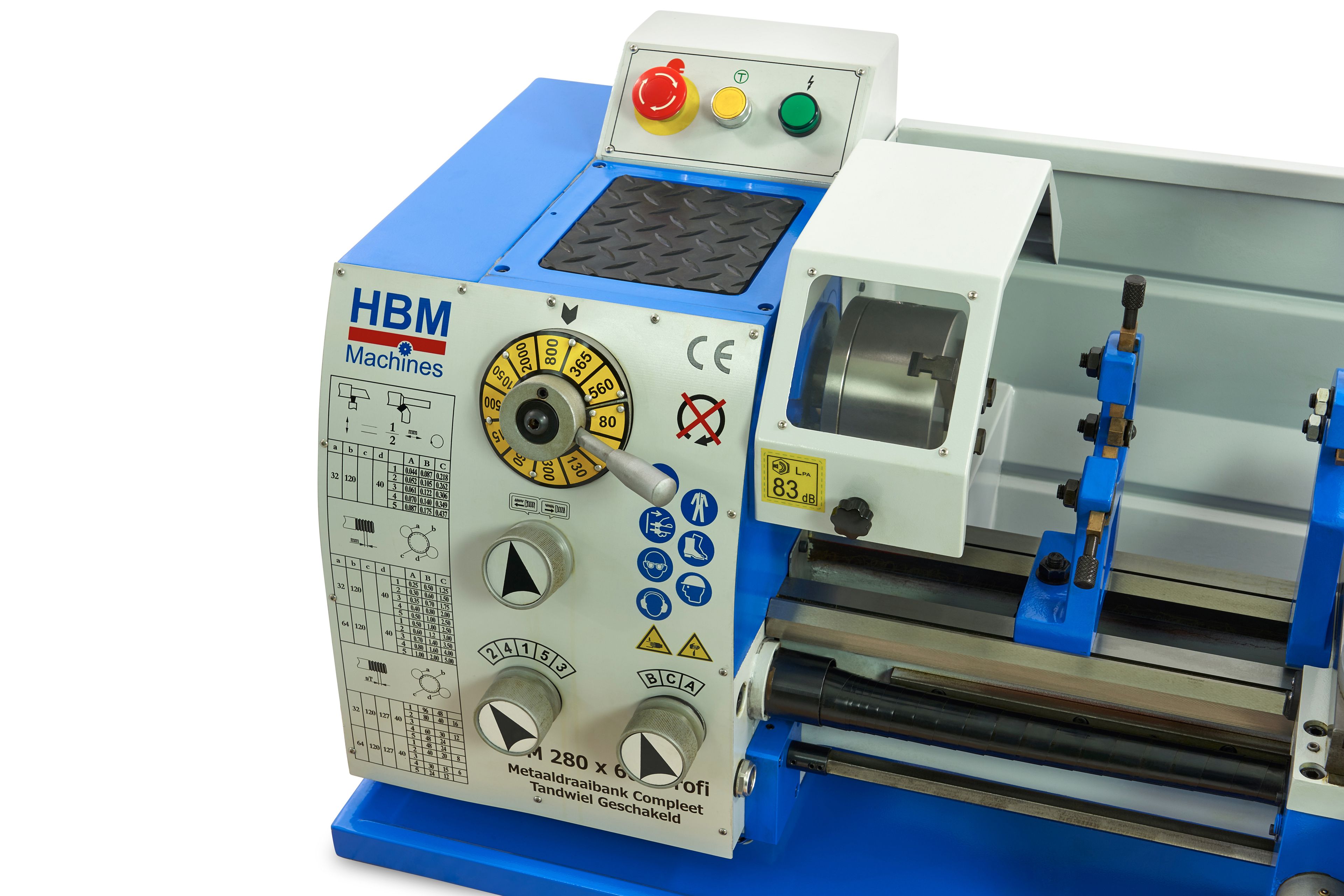 HBM Metalldrehbank 280 x 600 Image 7