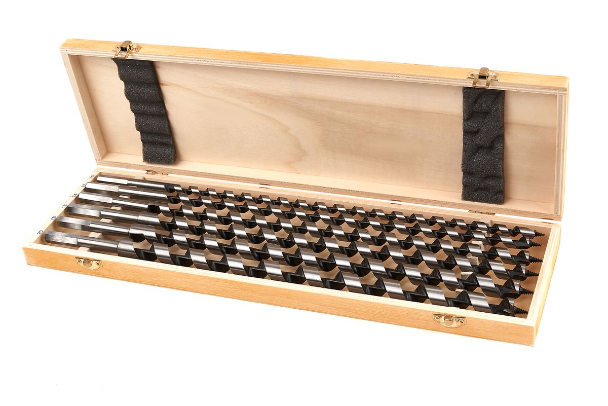 HBM 6-teiliges 460-mm-Schlauchbohrer-Set