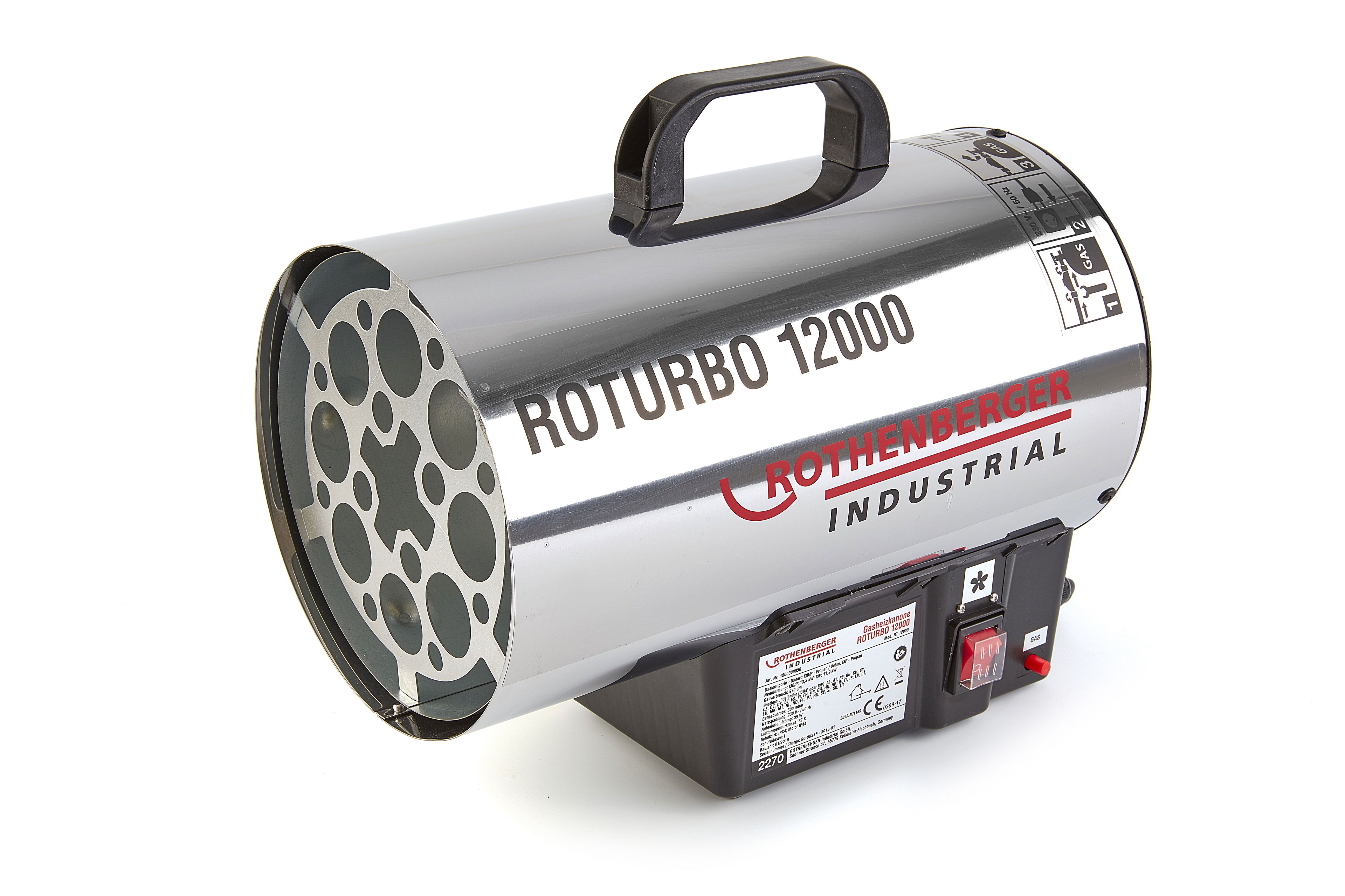Rothenberger Heteluchtkanon, Heater ROTURBO 12000 Image 3