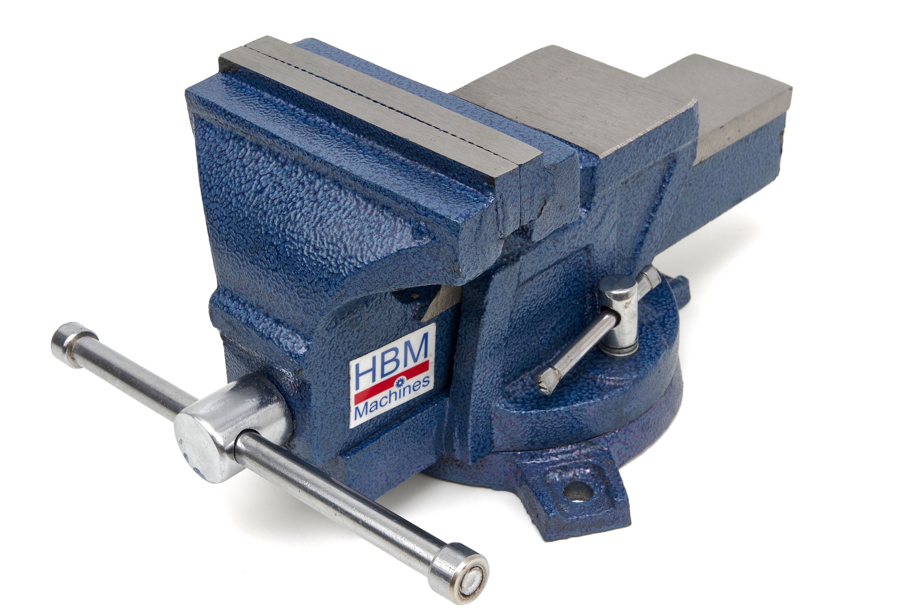 HBM Étau profil 100 mm avec base pivotante