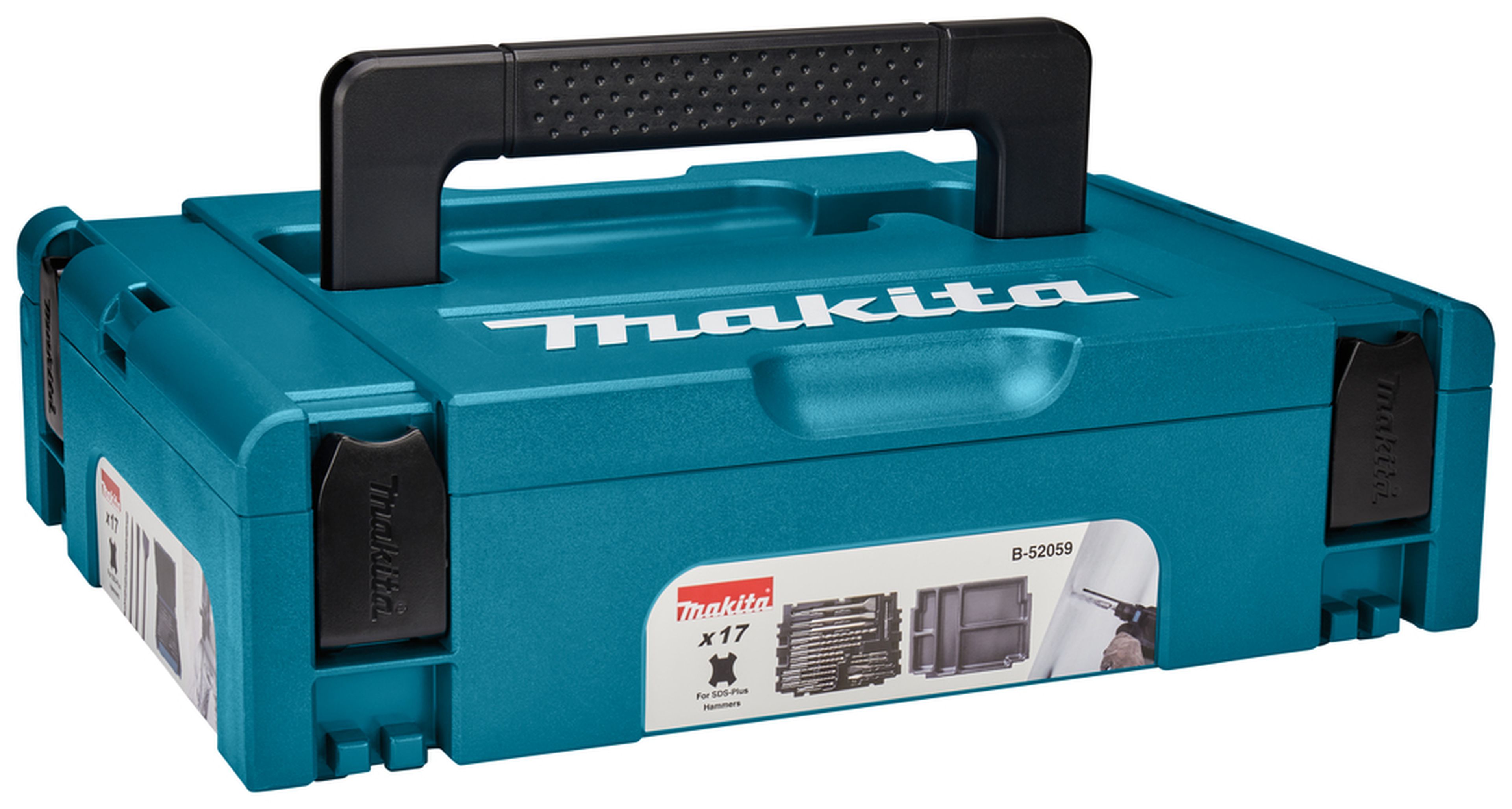 Makita Coffret Forets/Burins Béton 17 Pièces SDS+ B-52059 Image 10