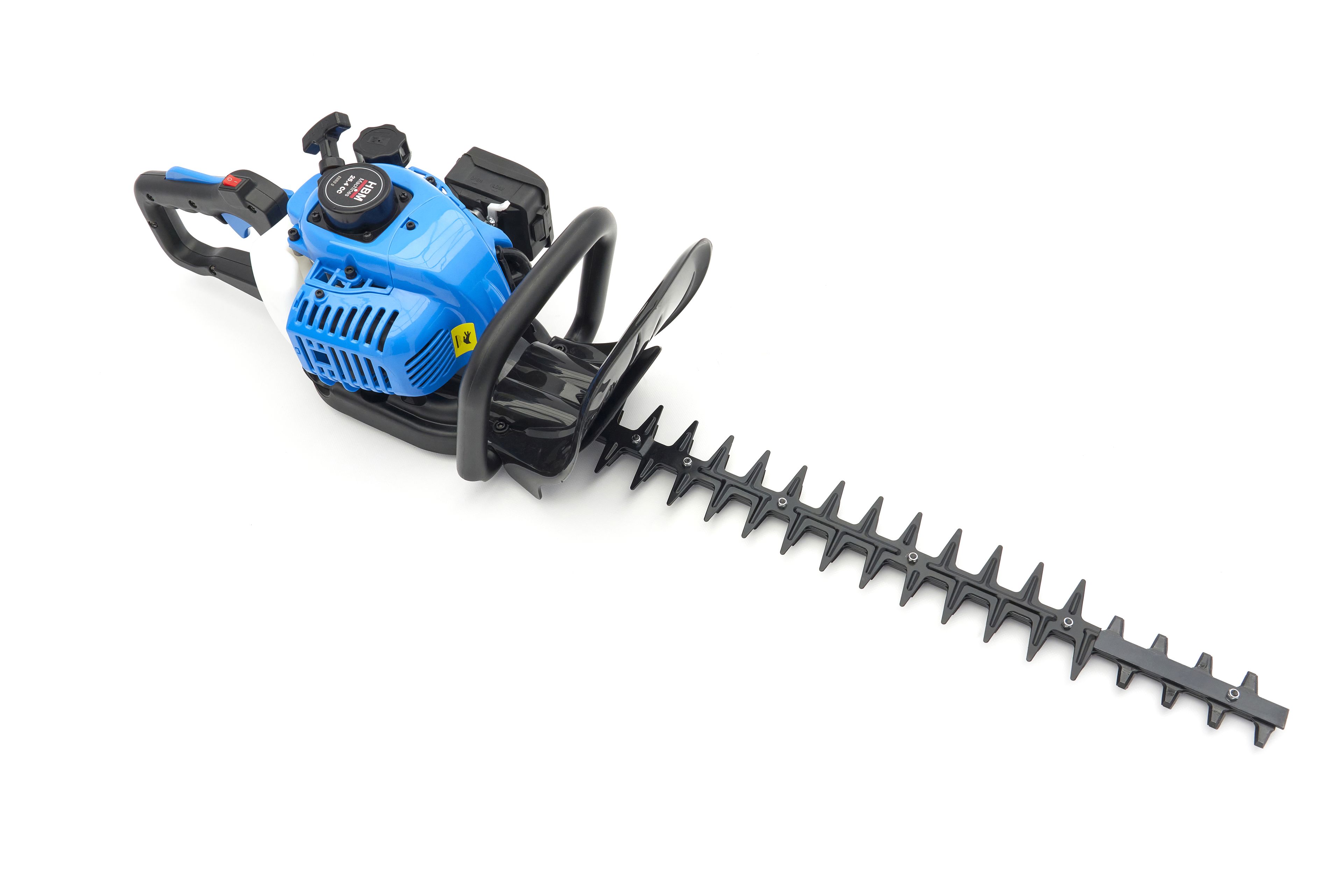 Cortacésped HBM de 25.4 cc - Recortador de setos 600 mm con motor de gasolina de 2 tiempos Image 6