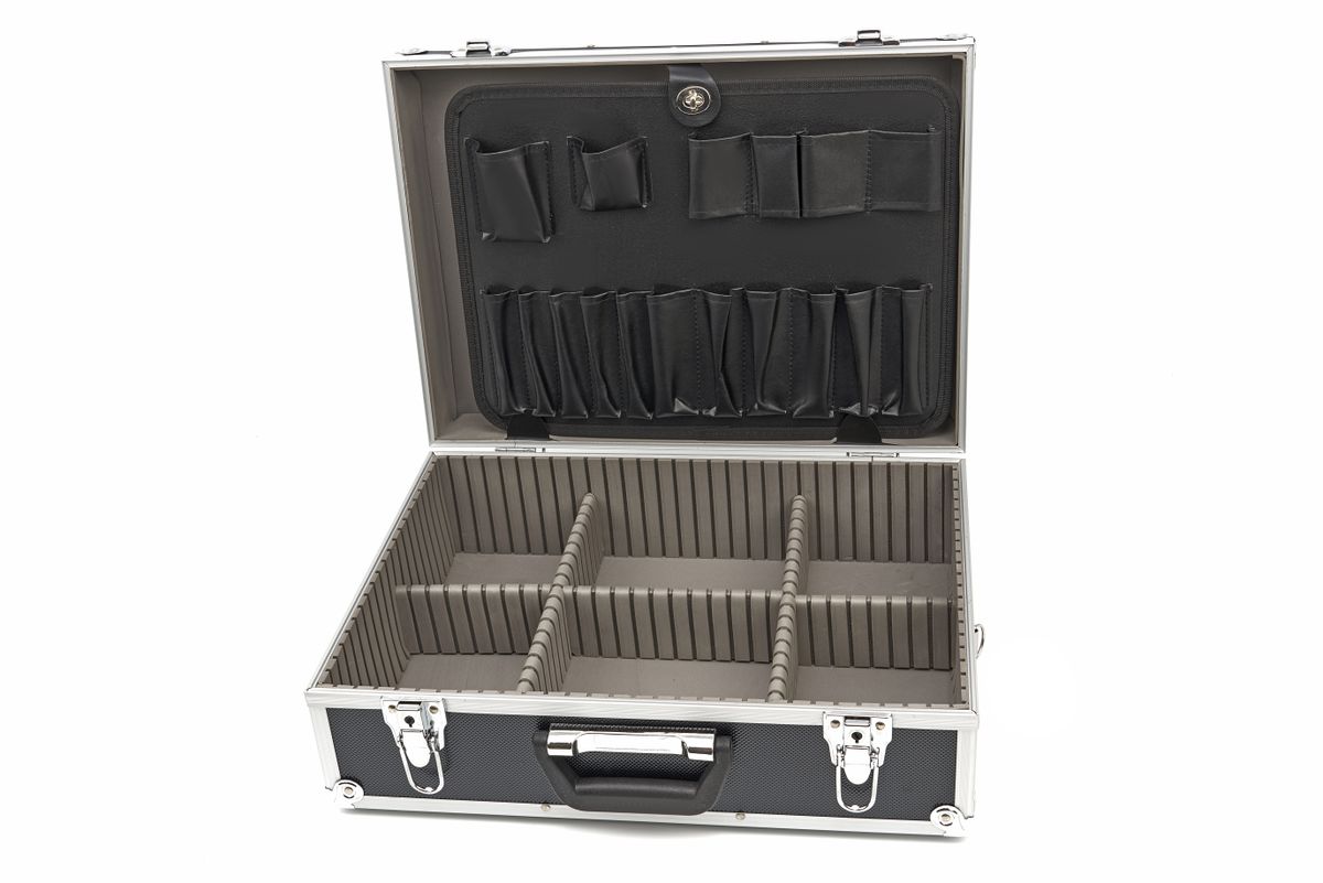 HBM Aluminium-Werkzeugkoffer 45 x 33 x 15,5 cm, Universalkoffer