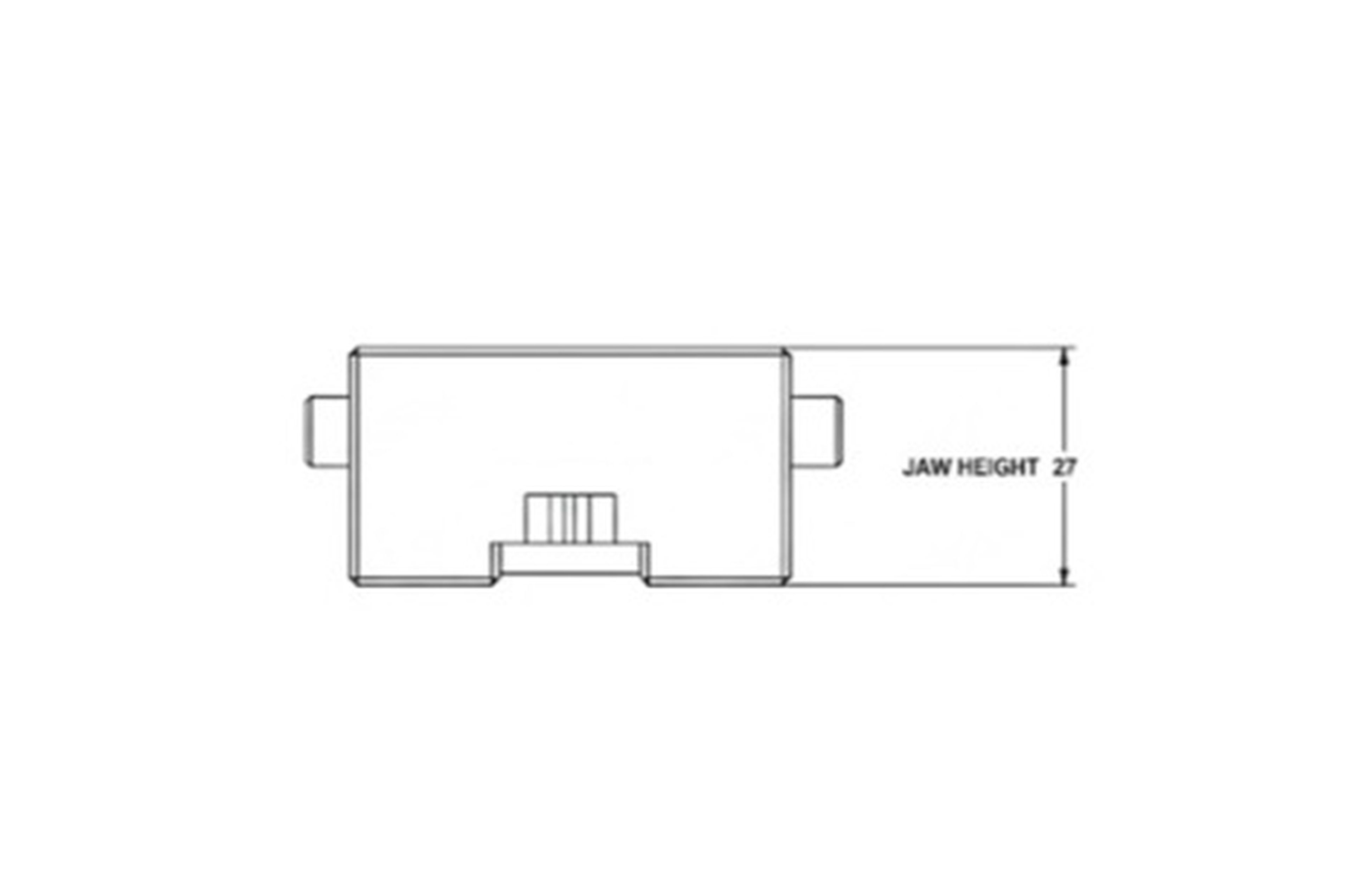 HBM Machineklem voor Hoogtesupport Model 1 Image 7