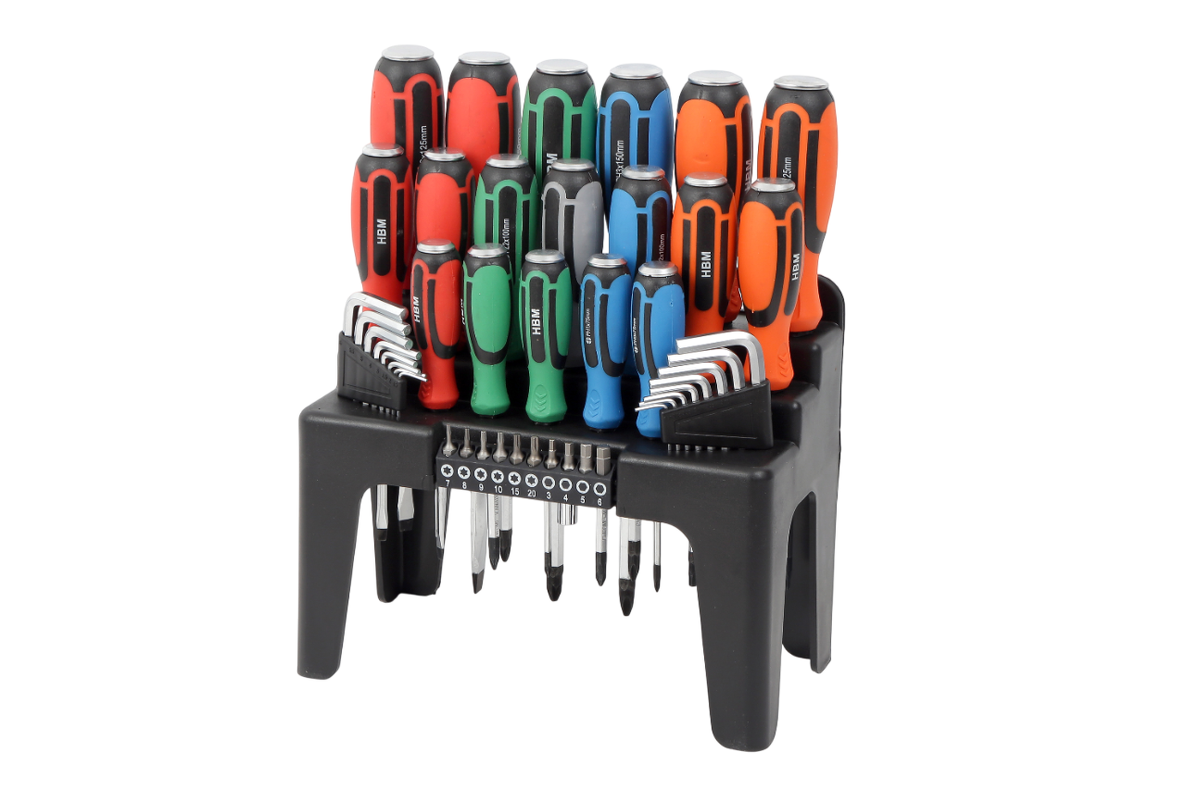 HBM slagvaste schroevendraaierset 44-delig