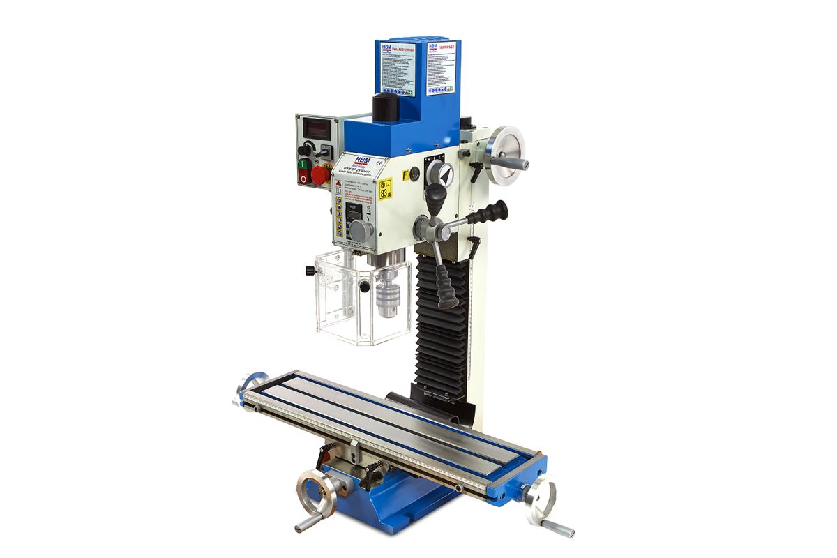 HBM fresadora BF 25 de HBM con mesa grande