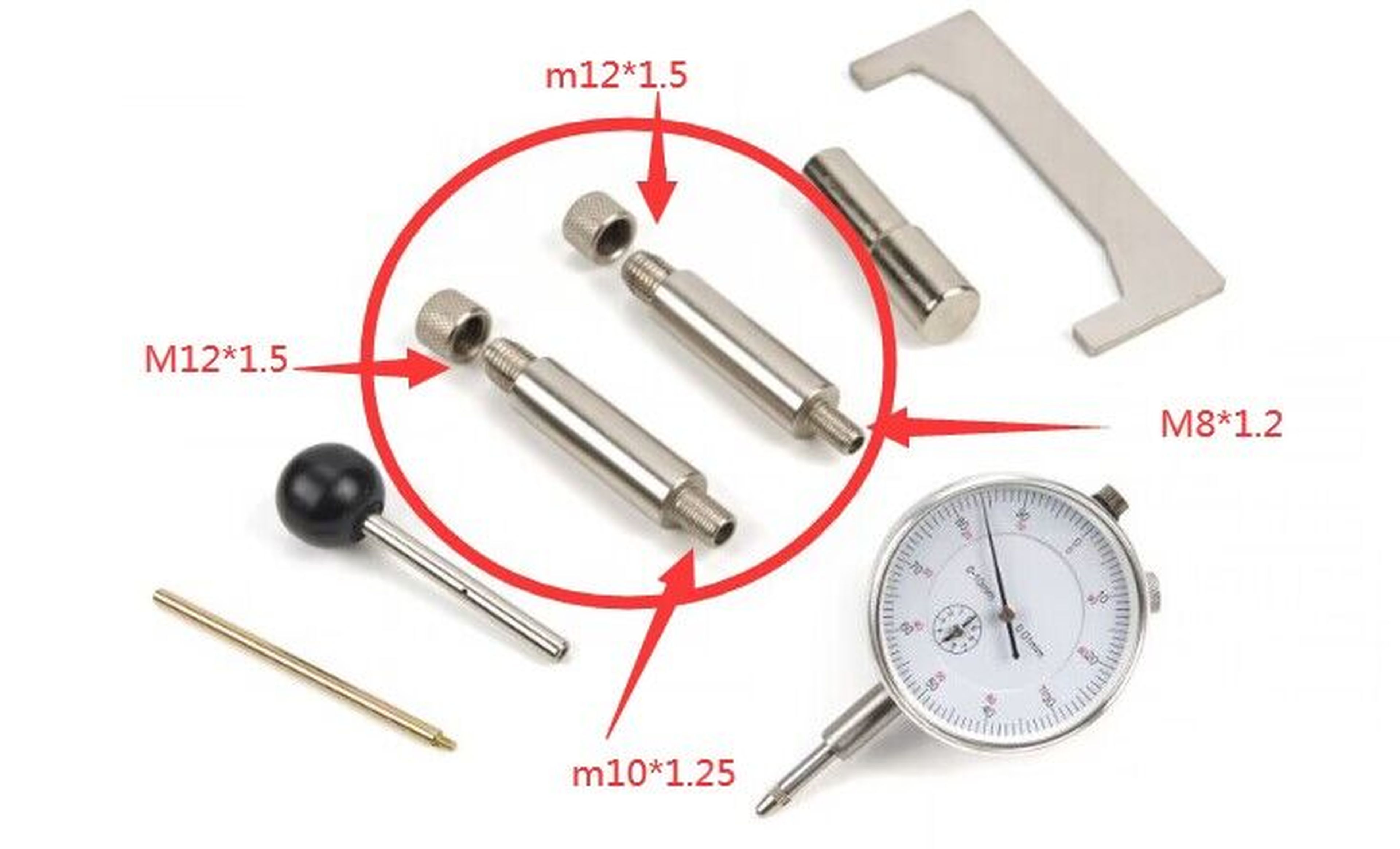 HBM Dieselpomp Timing, Afstel Gereedschap Set Image 9