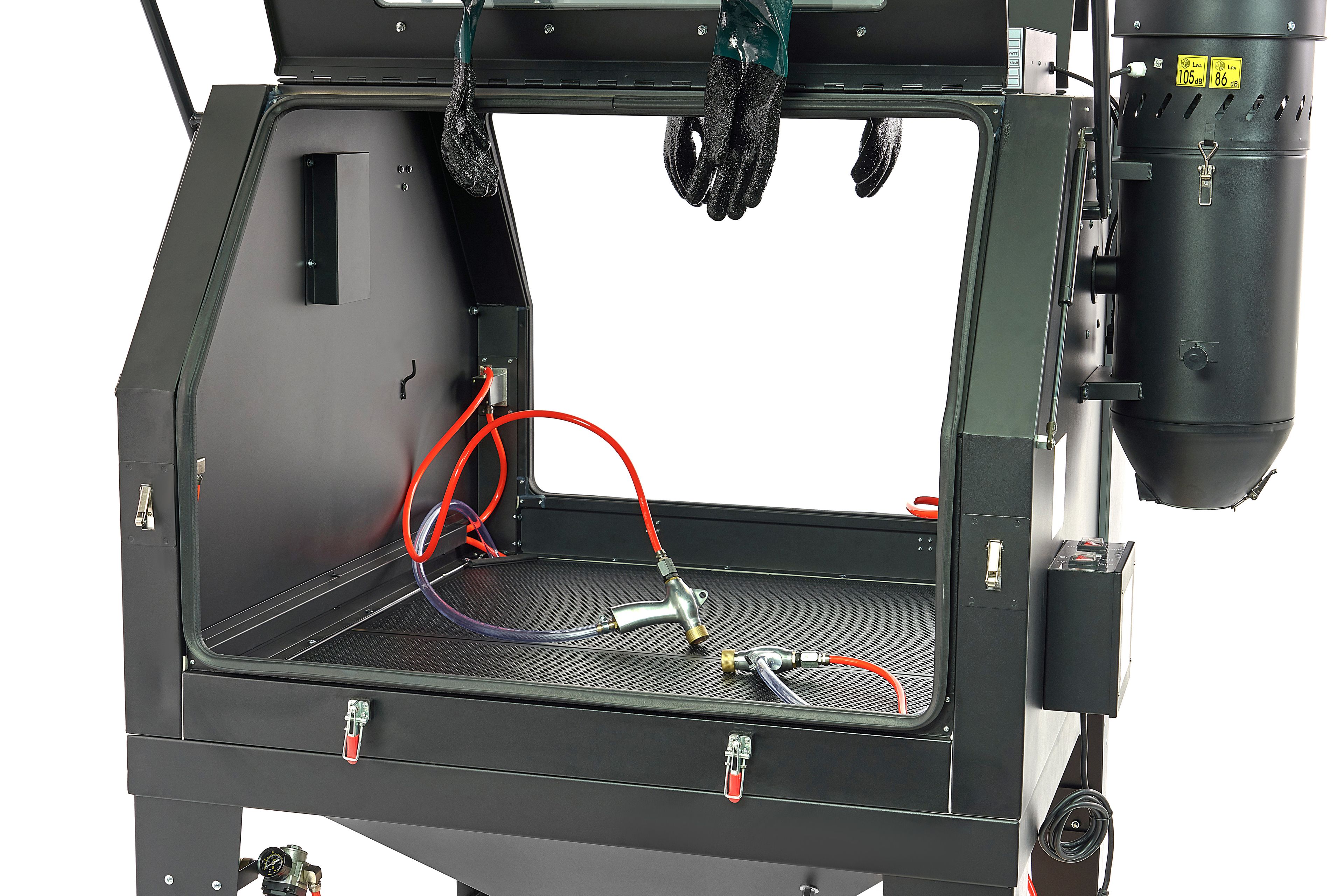 Cabine anti-explosion noire HBM SBC 1200 avec extraction Image 14