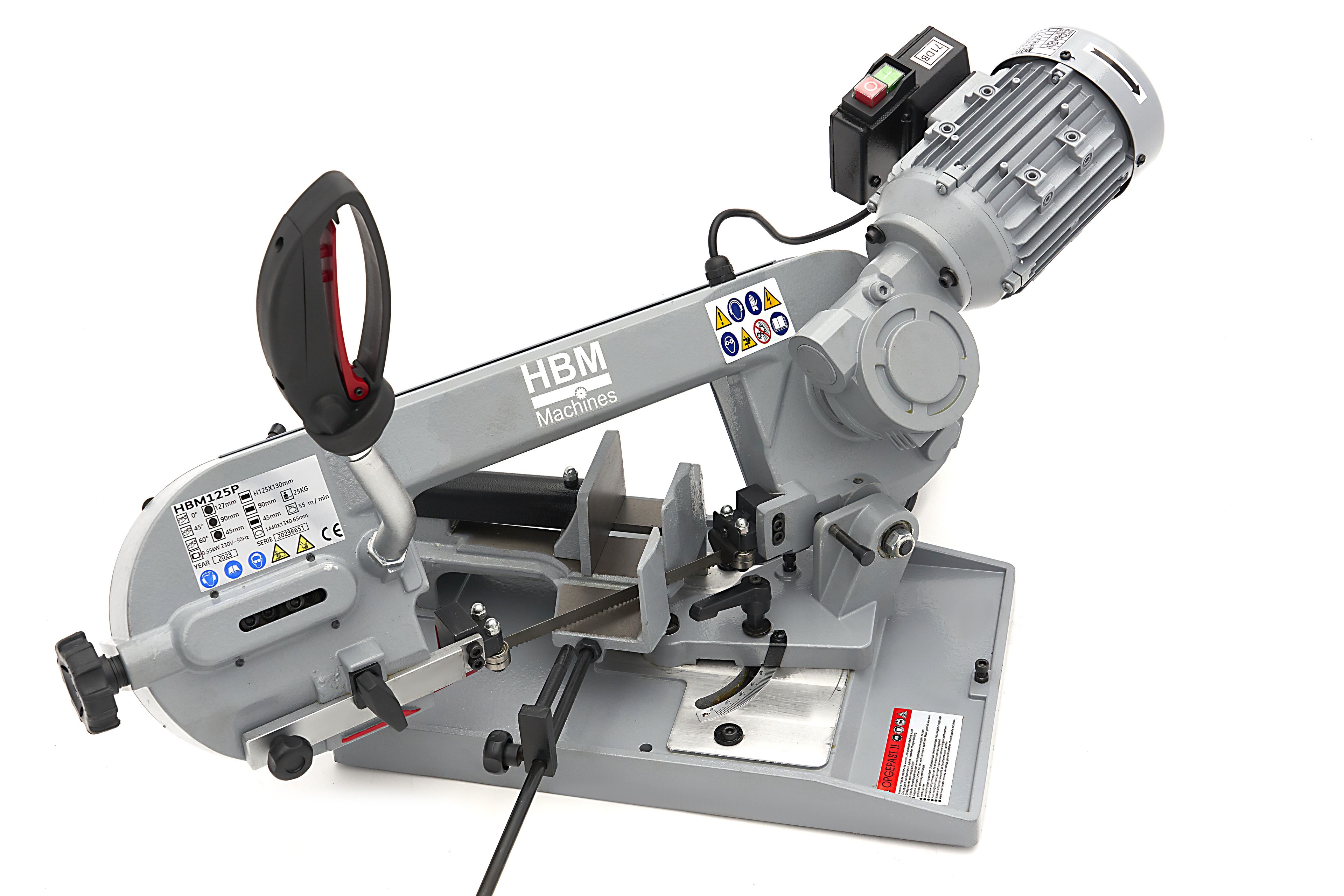 HBM 125P Scie à ruban pour métaux 230 volts Image 4