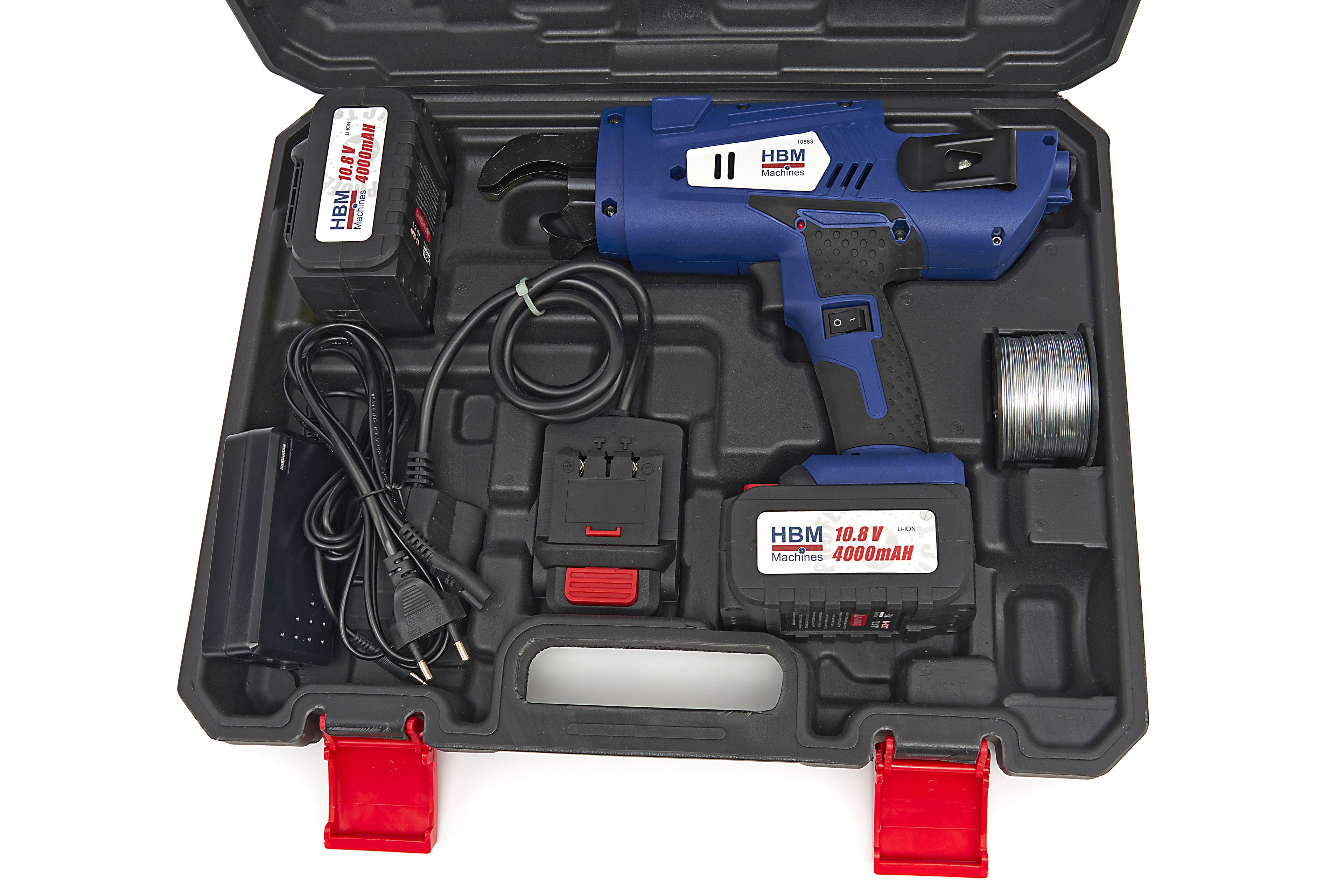 HBM Accu Vlechtmachine 10.8 V 4,0 Ah Image 15