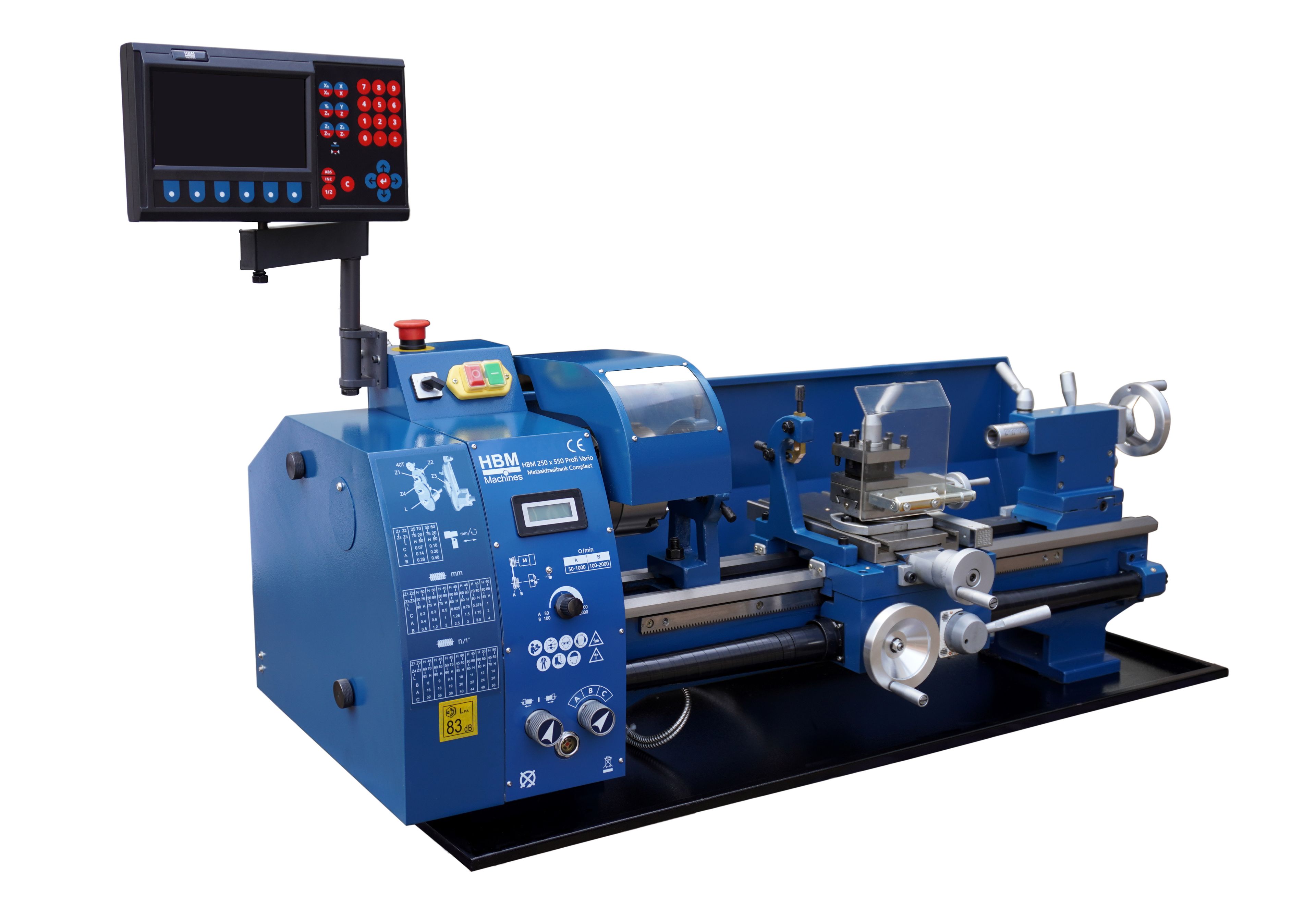 HBM tour à métaux 250 x 550 DRO vario Image 2