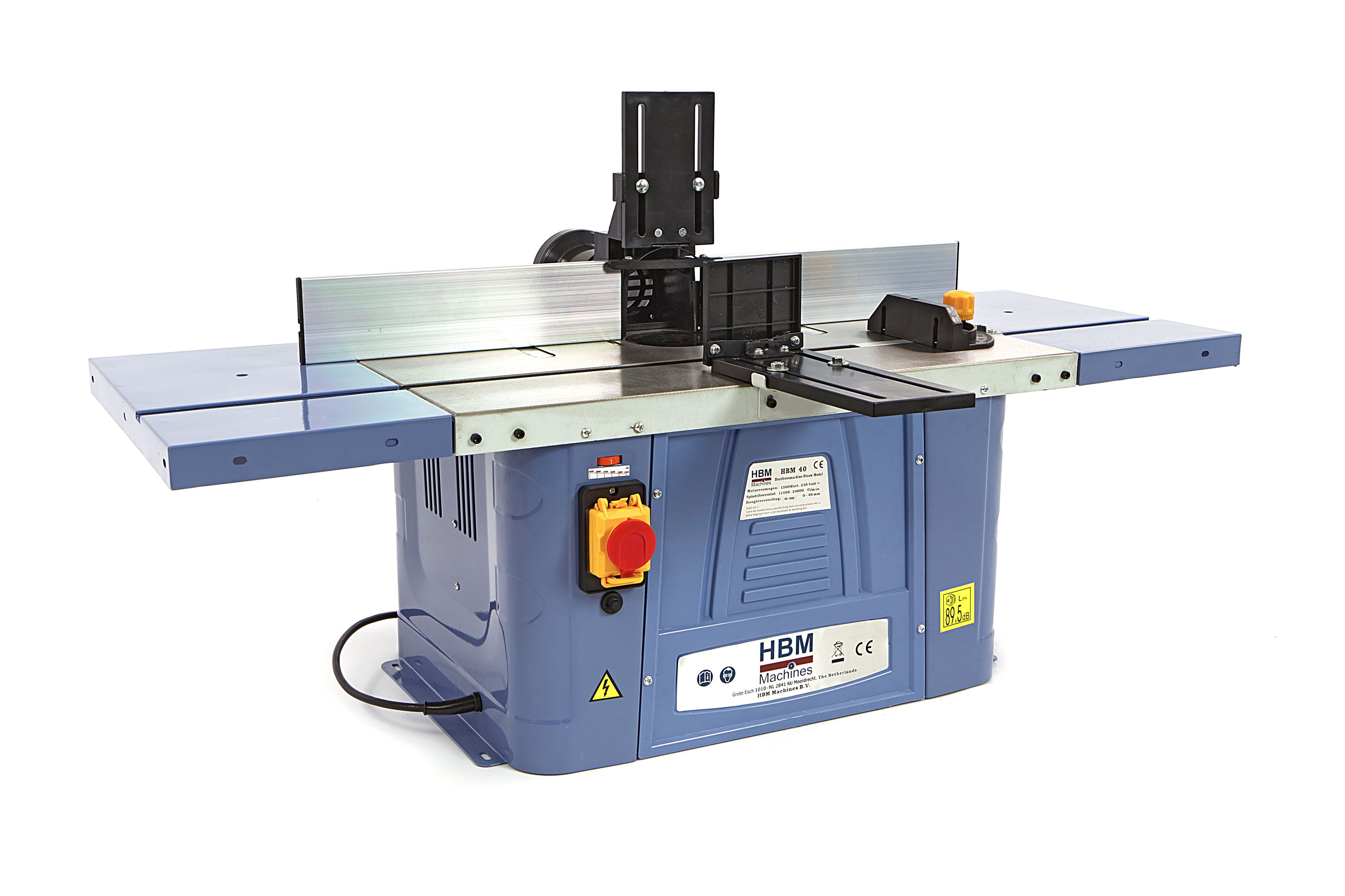 HBM 40 Houtfreesmachine – 1500W, variabele snelheid Image 3