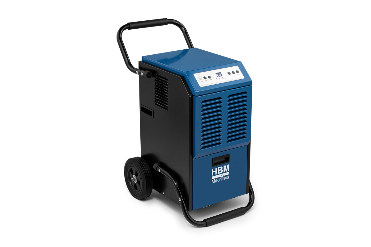 HBM professionelle Bautrockner, Luftentfeuchter, Feuchtigkeitsabsorber 50 Liter, 650 Watt
