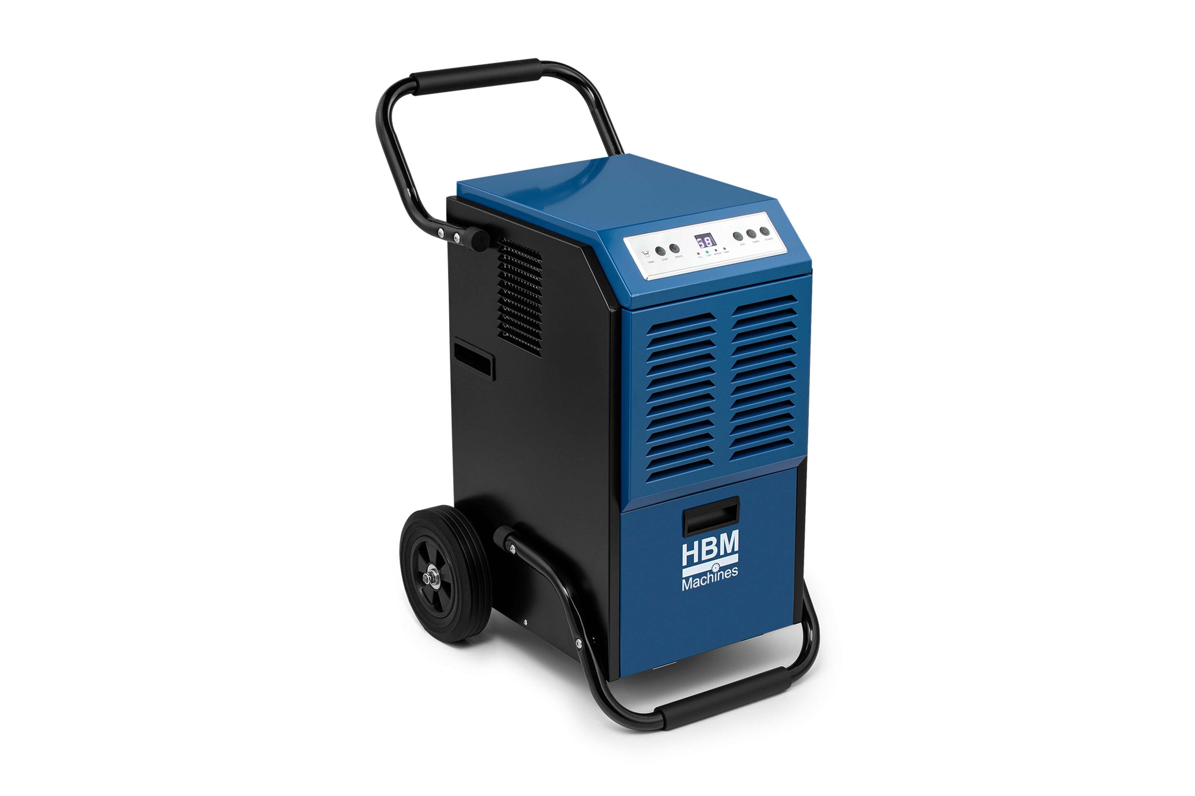 HBM professionelle Bautrockner, Luftentfeuchter, Feuchtigkeitsabsorber 50 Liter, 650 Watt