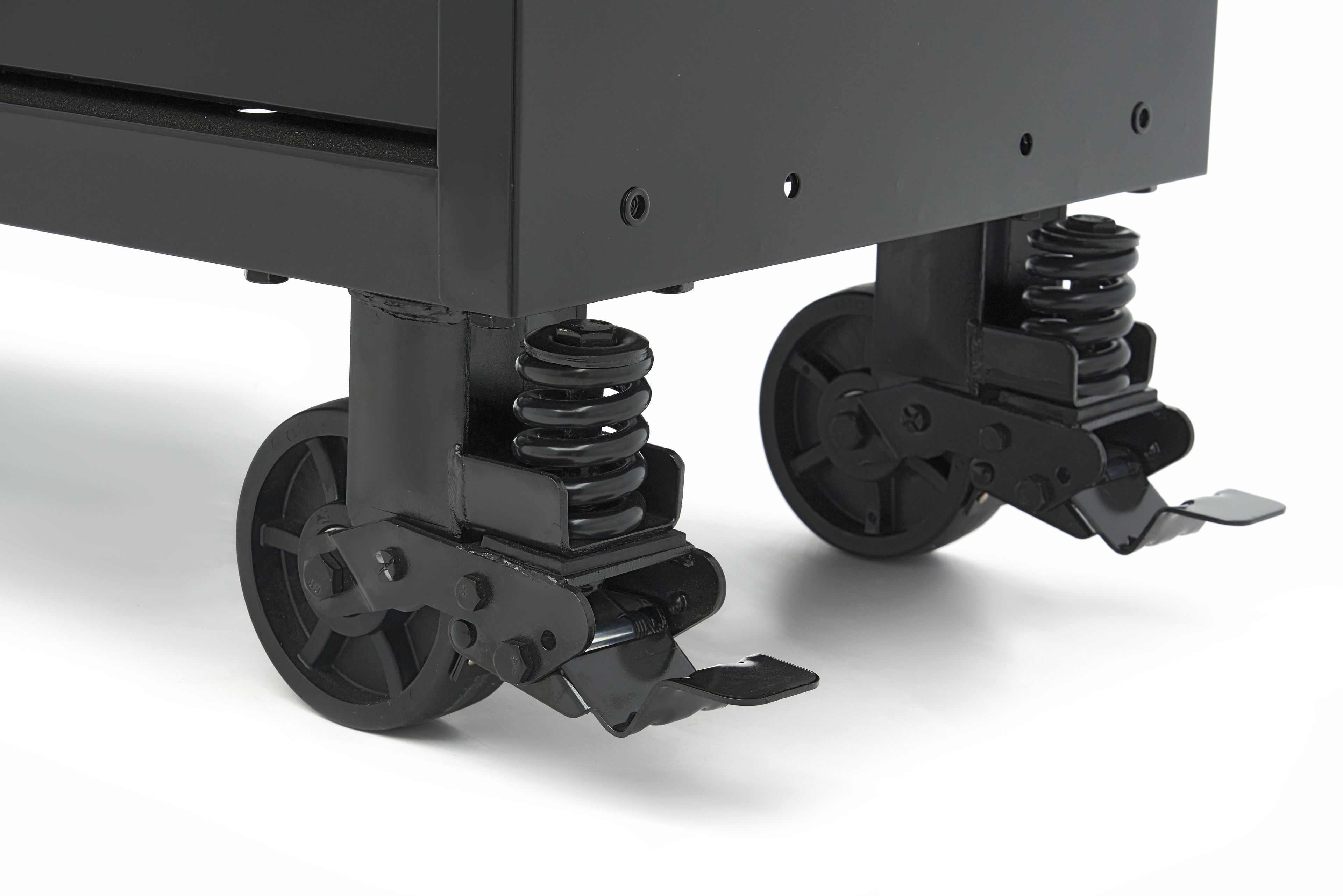 HBM gereedschapswagen, 14 laden, 182 cm, zwart Image 2