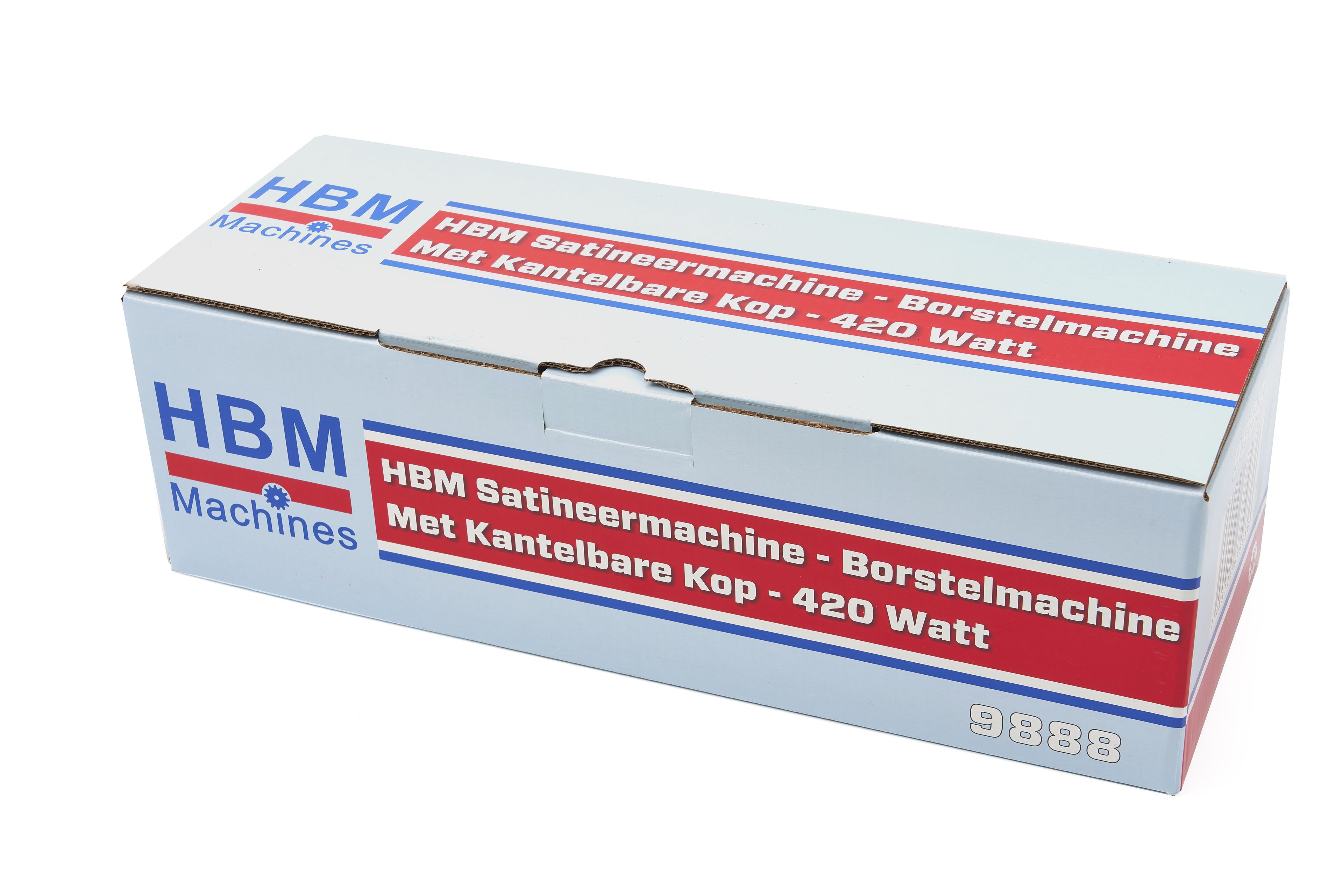 HBM Satineermachine - Borstelmachine Met Kantelbare Kop - 420 Watt Image 13