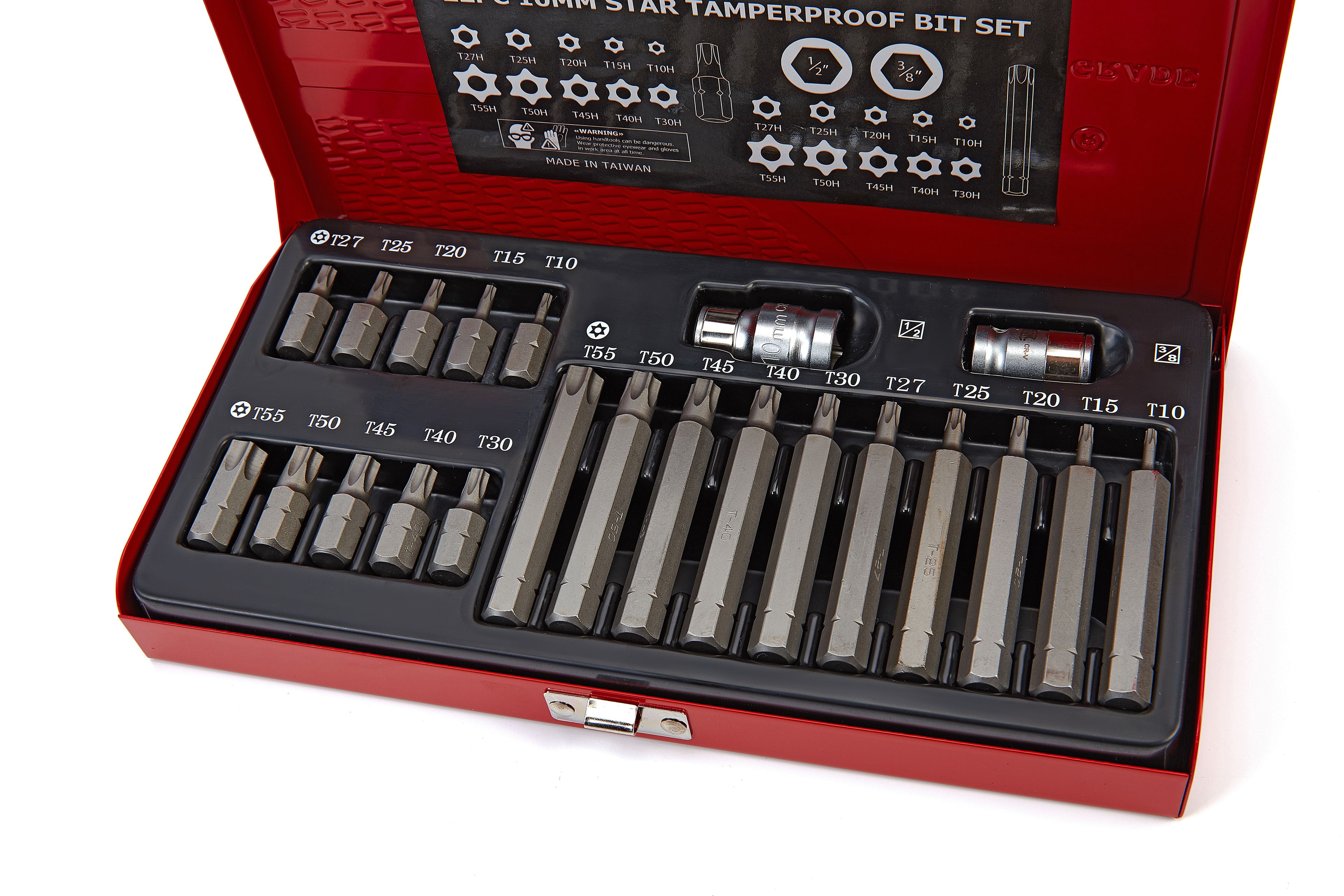 AOK 22 Delige Slagvaste Professionele Torx Bitset Image 2