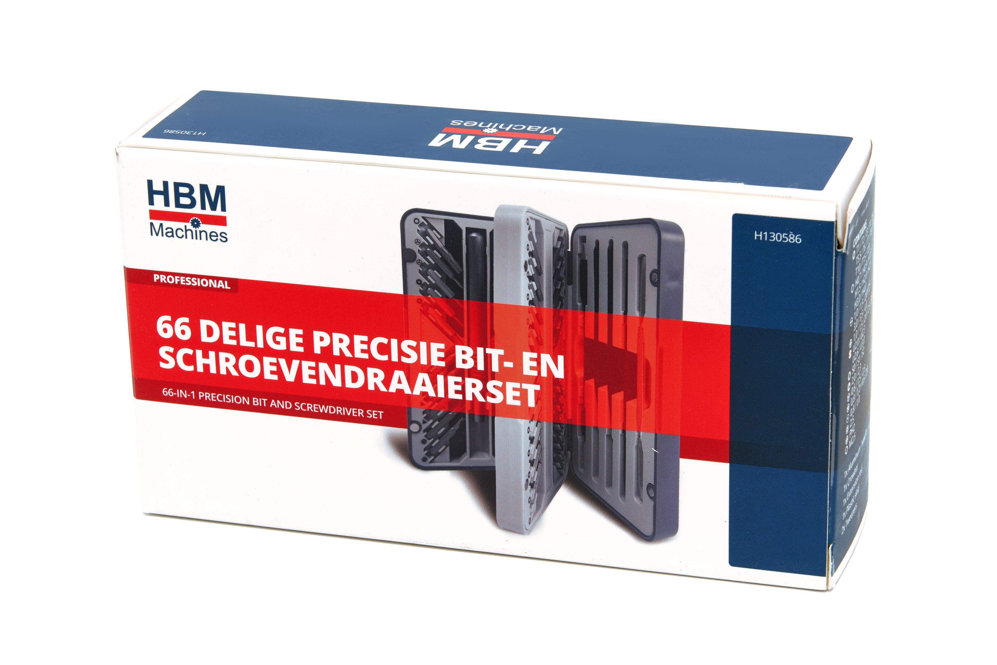 HBM 66 Pezzi Cacciavite di Precisione, Set di Punte con Prolungamento Flessibile, 2 Pinzette e 2 Spatole Universali Image 13