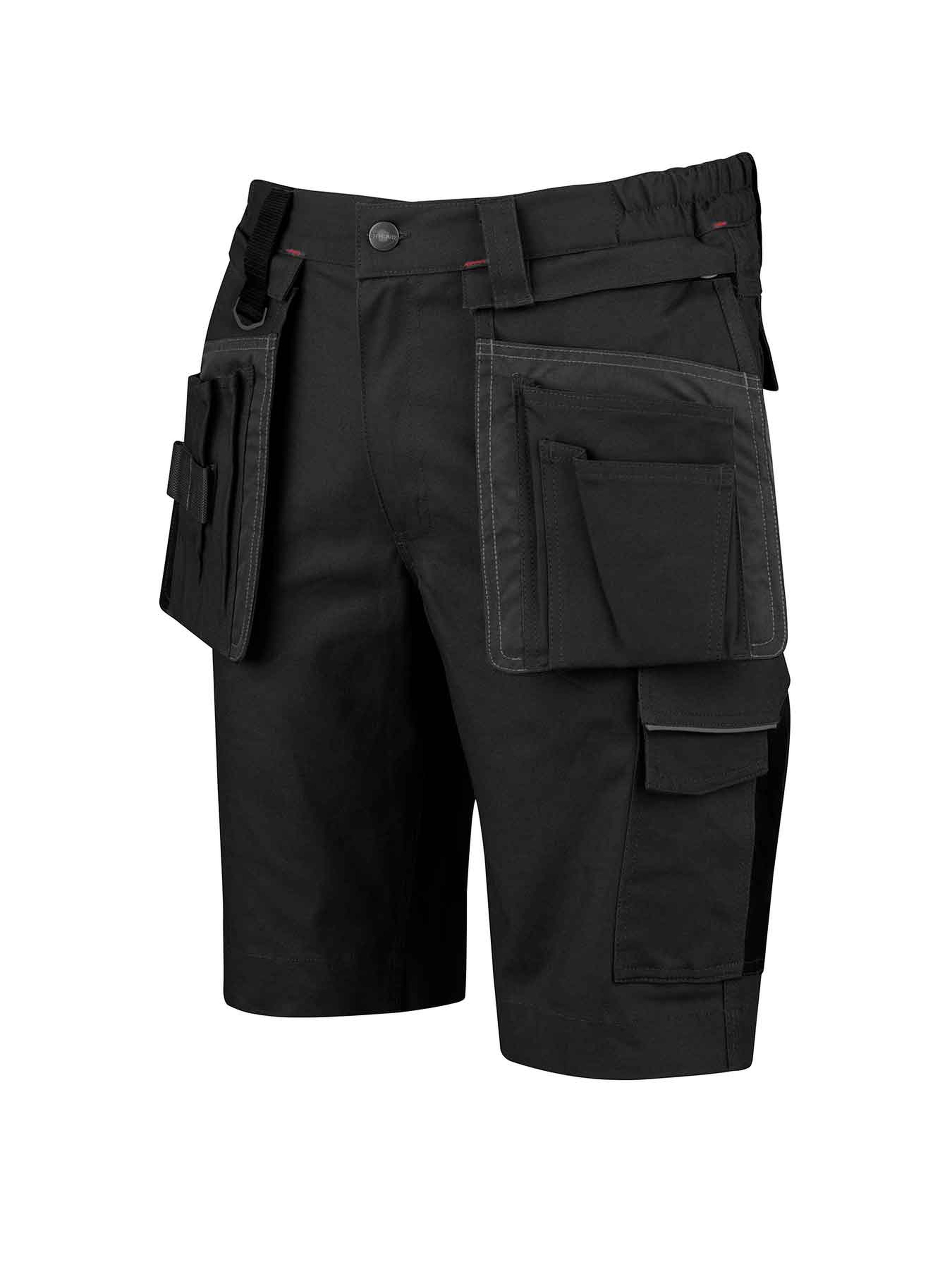 Kurze Stretch-Arbeitshose Storvik Thijs Schwarz S Image 1