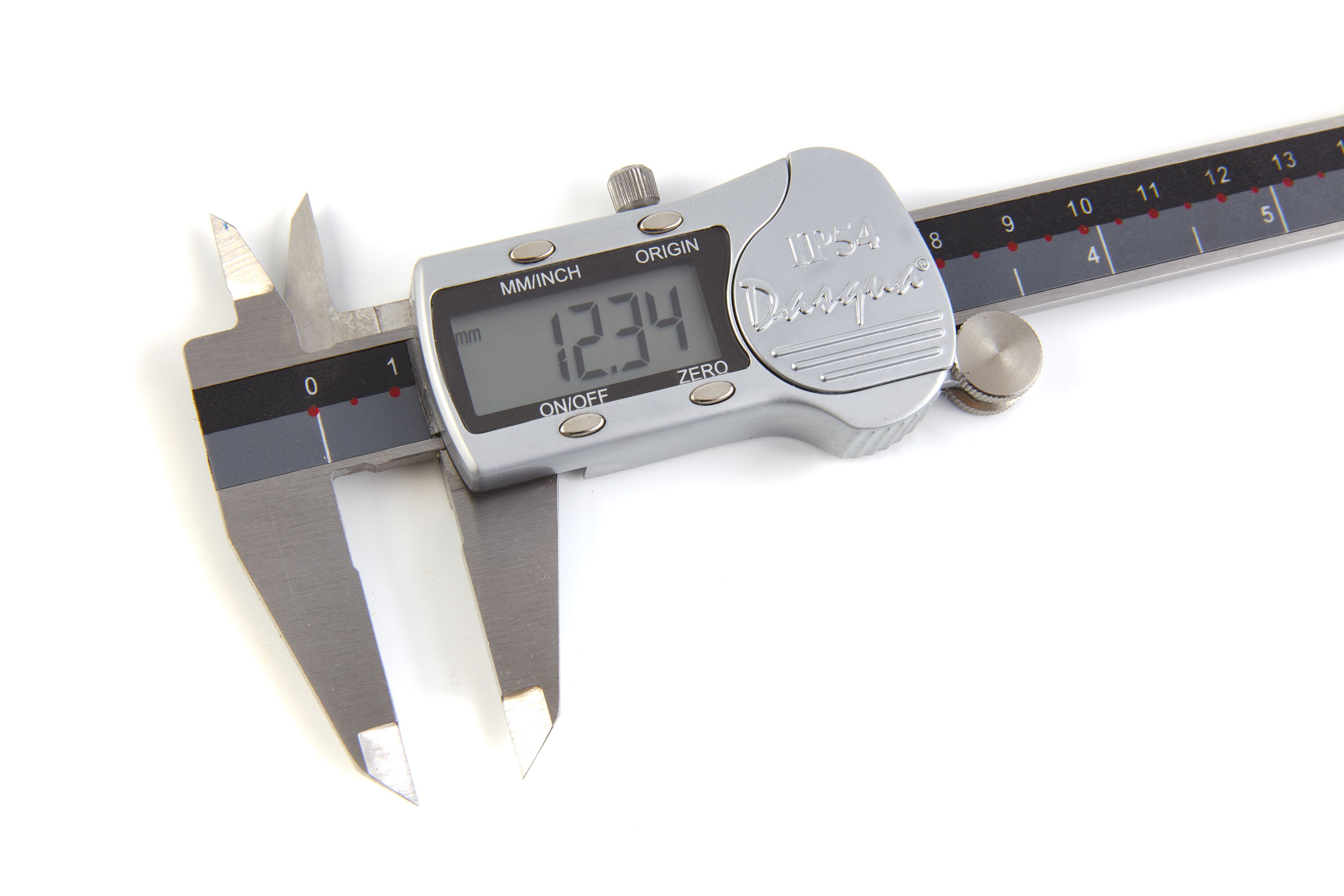 Calibro Digitale Professionale Dasqua IP 54 150 mm con Grande Schermo e Involucro Metallico Image 4