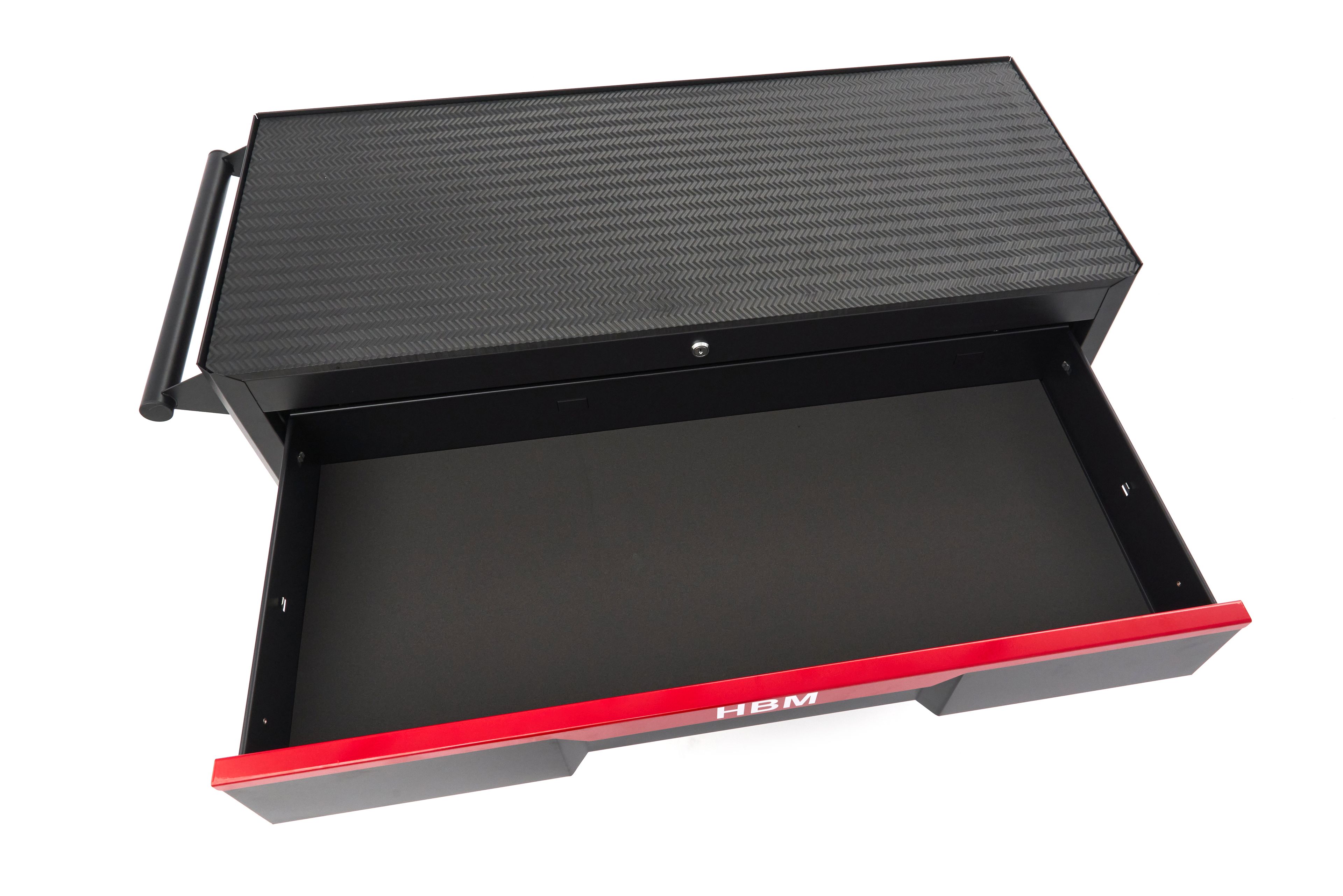 HBM gereedschapswagen 12 laden, 106 cm, zwart Image 10