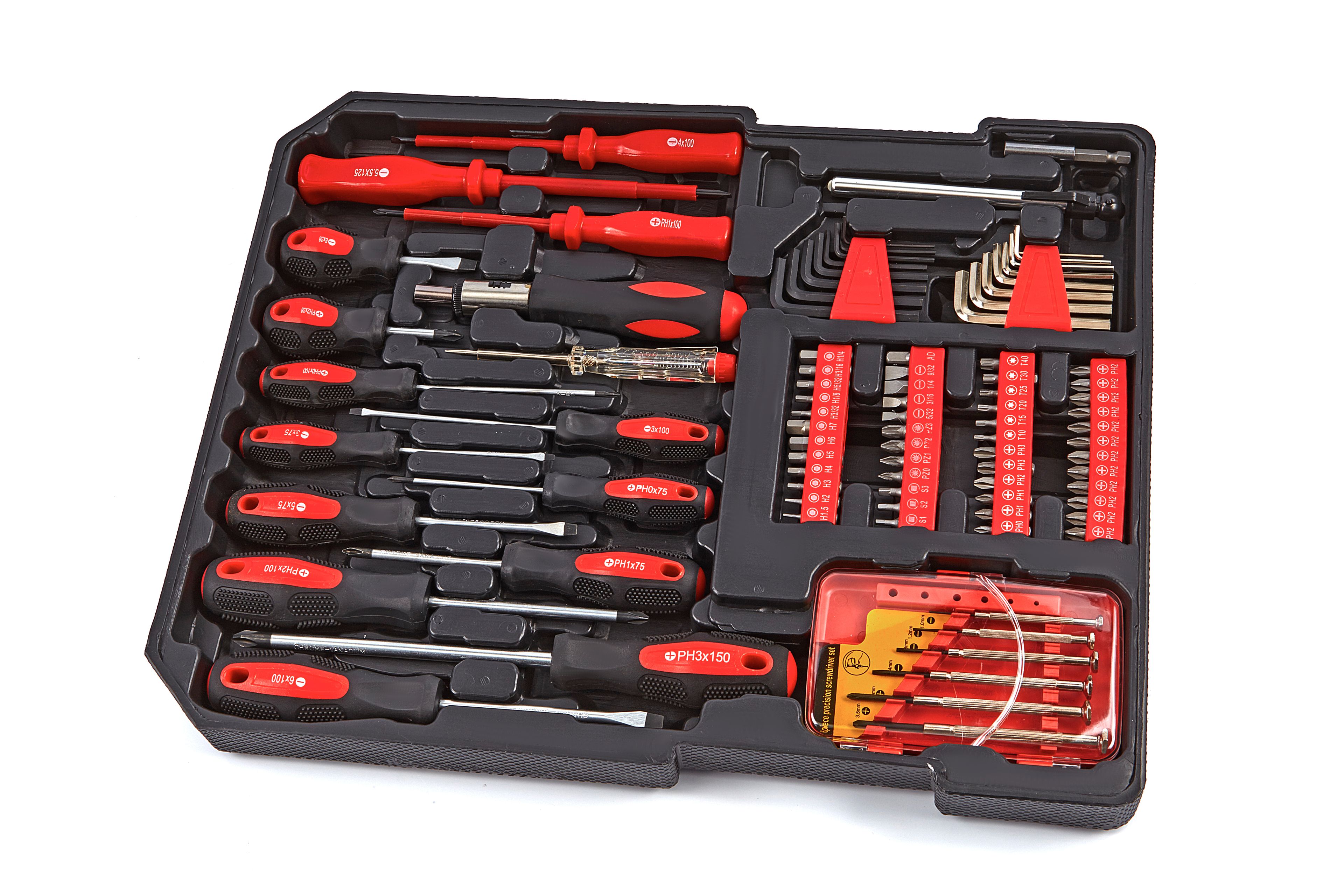 HBM Valigetta portautensili da 599 pezzi, carrello portautensili Image 4