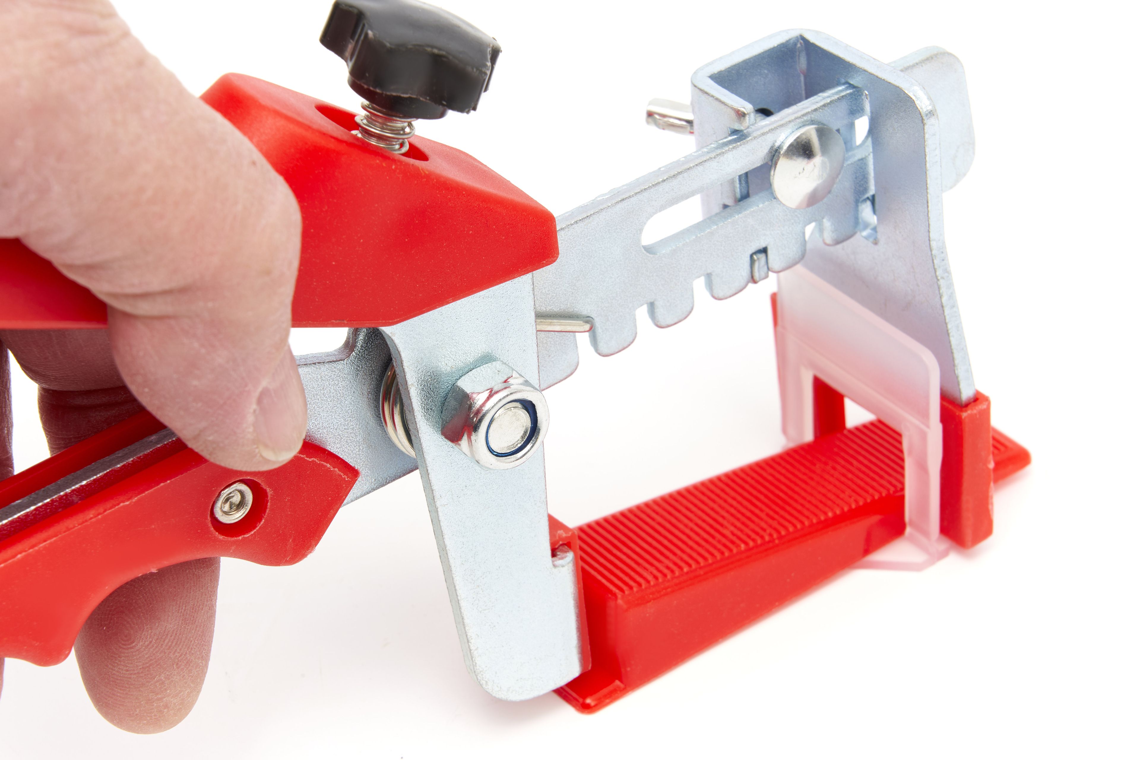 Jeu d'outils de nivellement de carreaux HBM 802 pièces, y compris les supports de distance. Image 3