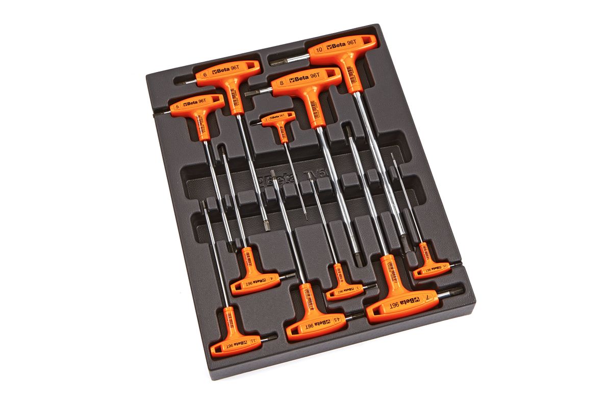 Beta T50 - Incrustation d'outils 11 pièces