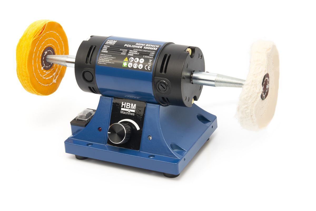 HBM mini polijstmachine 100 mm