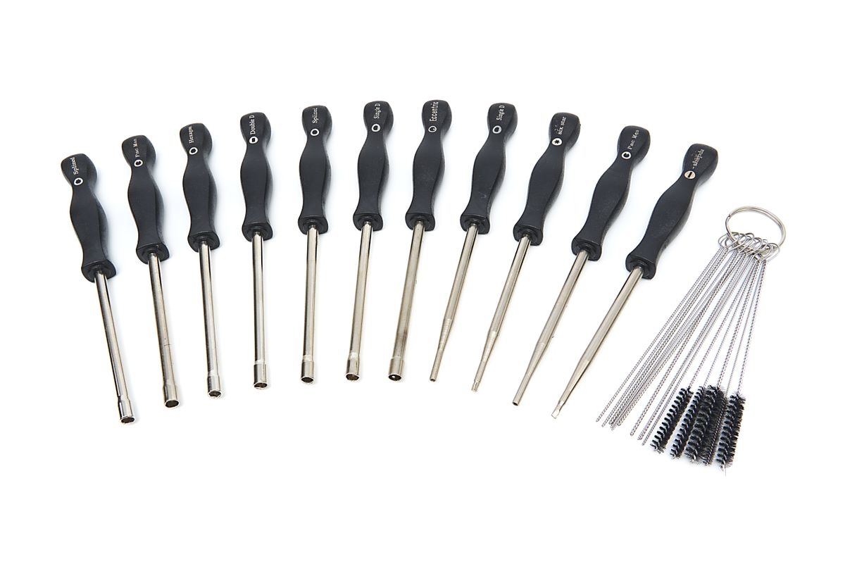 Juego de destornilladores de carburador HBM de 11 piezas, conjunto de herramientas de ajuste