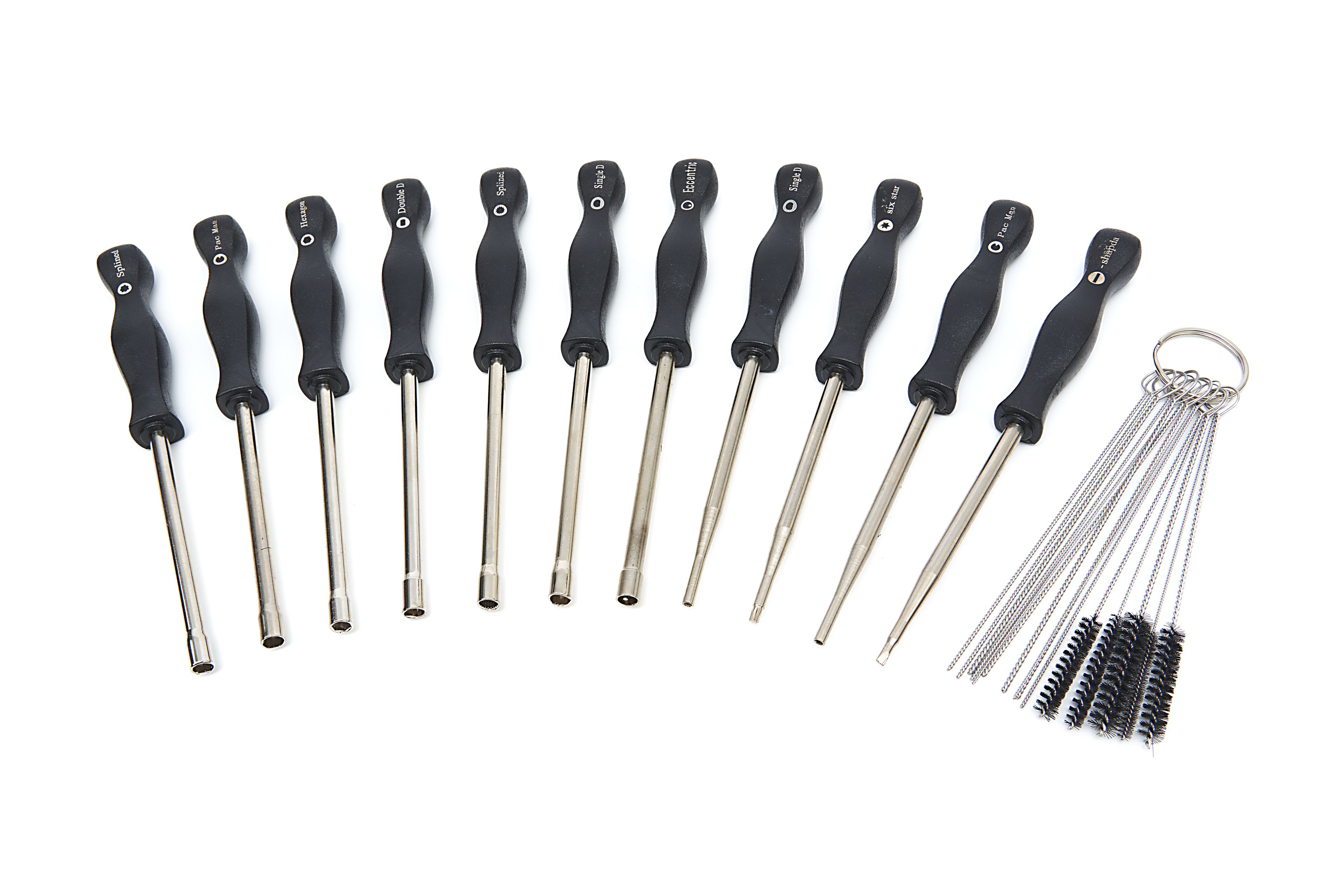 HBM Jeu de 11 tournevis pour carburateur, jeu d'outils de réglage