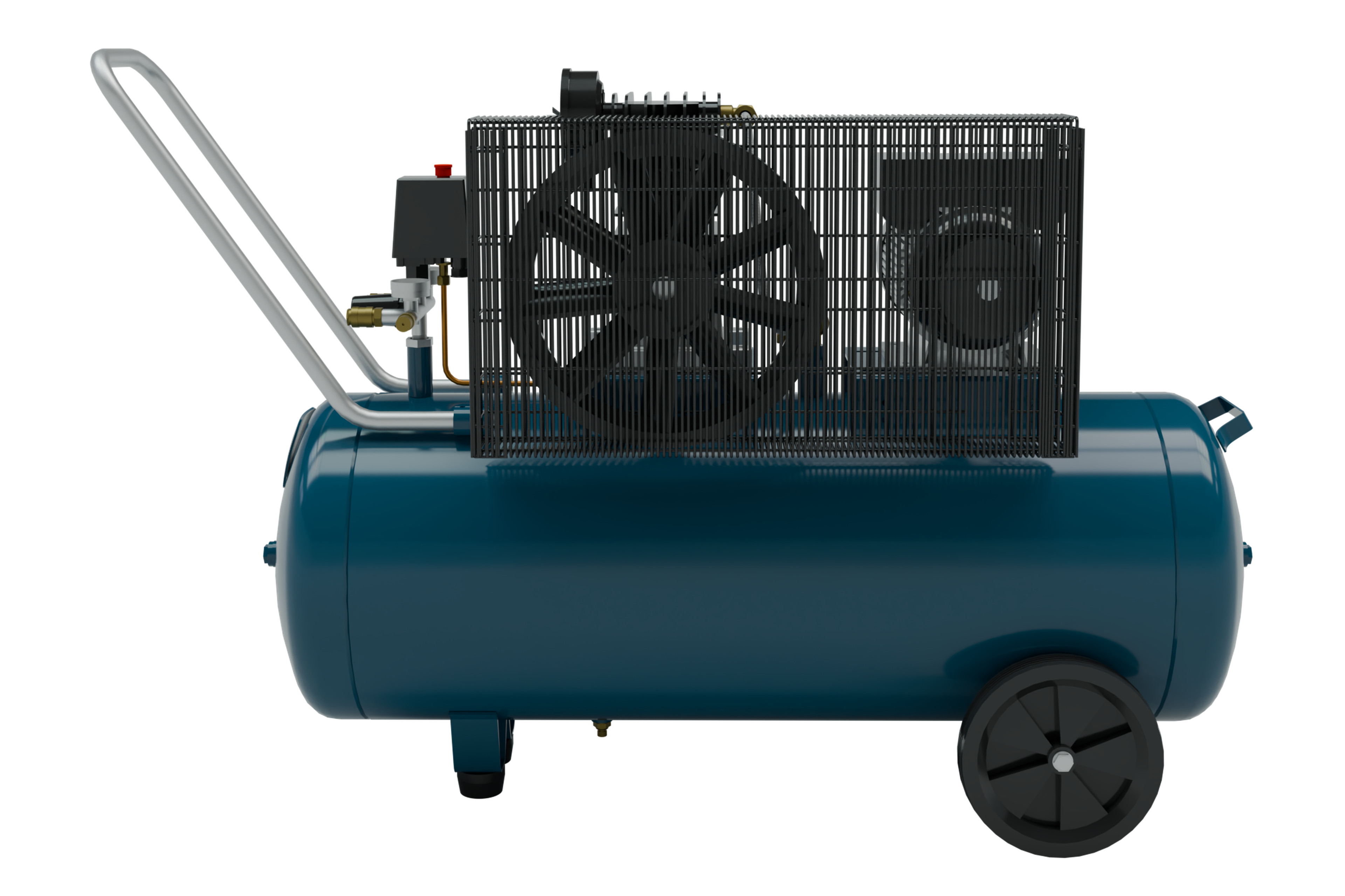 HBM snaaraangedreven compressor 100 liter Image 5