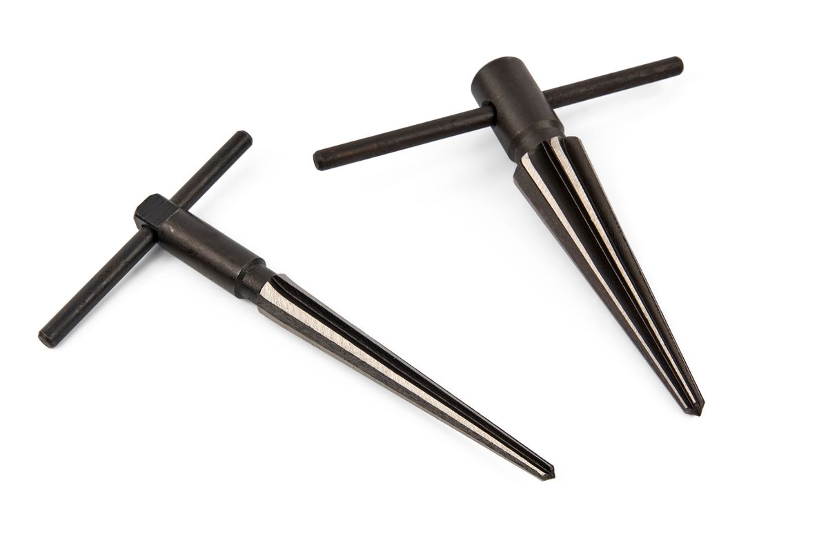Conjunto de escariadores manuales HBM de 2 piezas de 3 a 22 mm