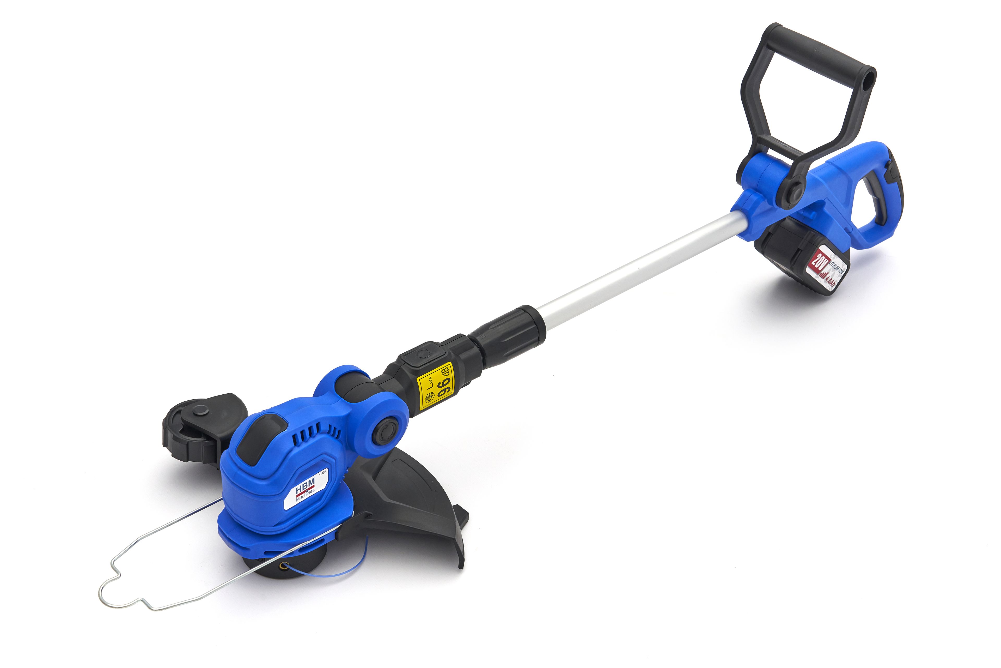 HBM 20V- 4.0Ah Heggenschaar en Grastrimmer Set Inclusief 2 Accu's Image 7