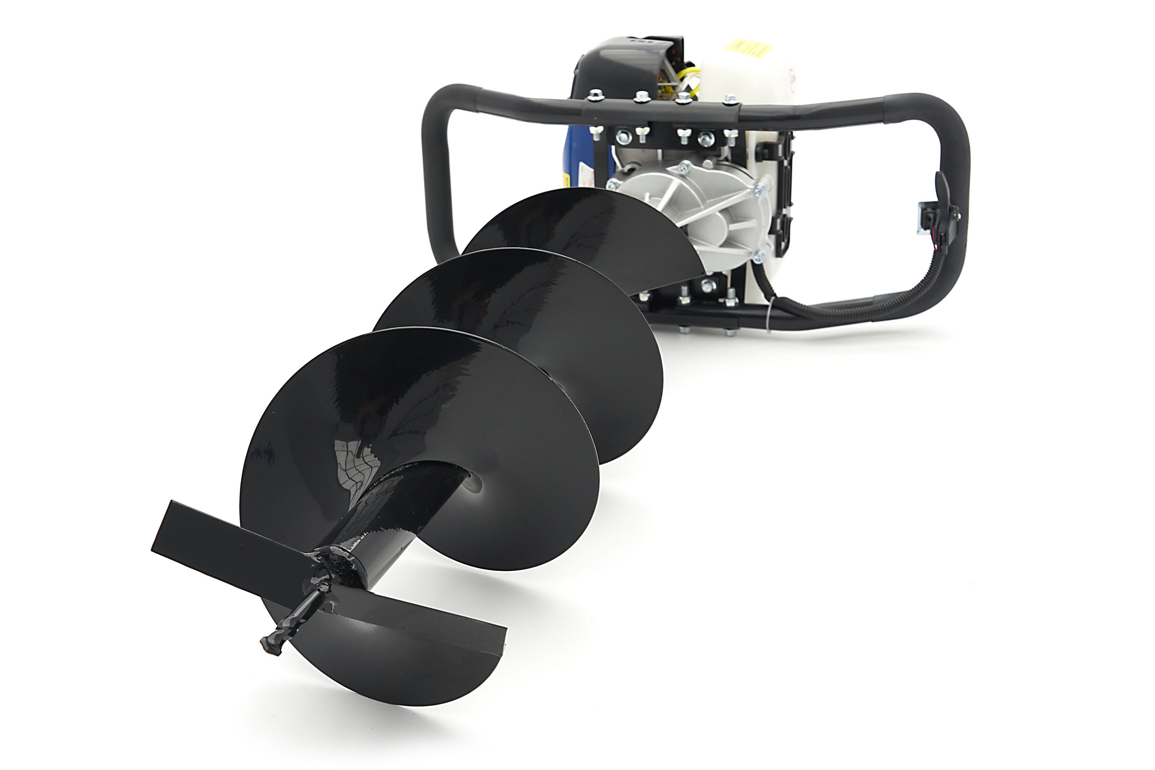 HBM 58 cc Professional Erdbohrer mit Benzinmotor - inklusive 3 Bohrer 100 / 150 / 200 mm. Image 8