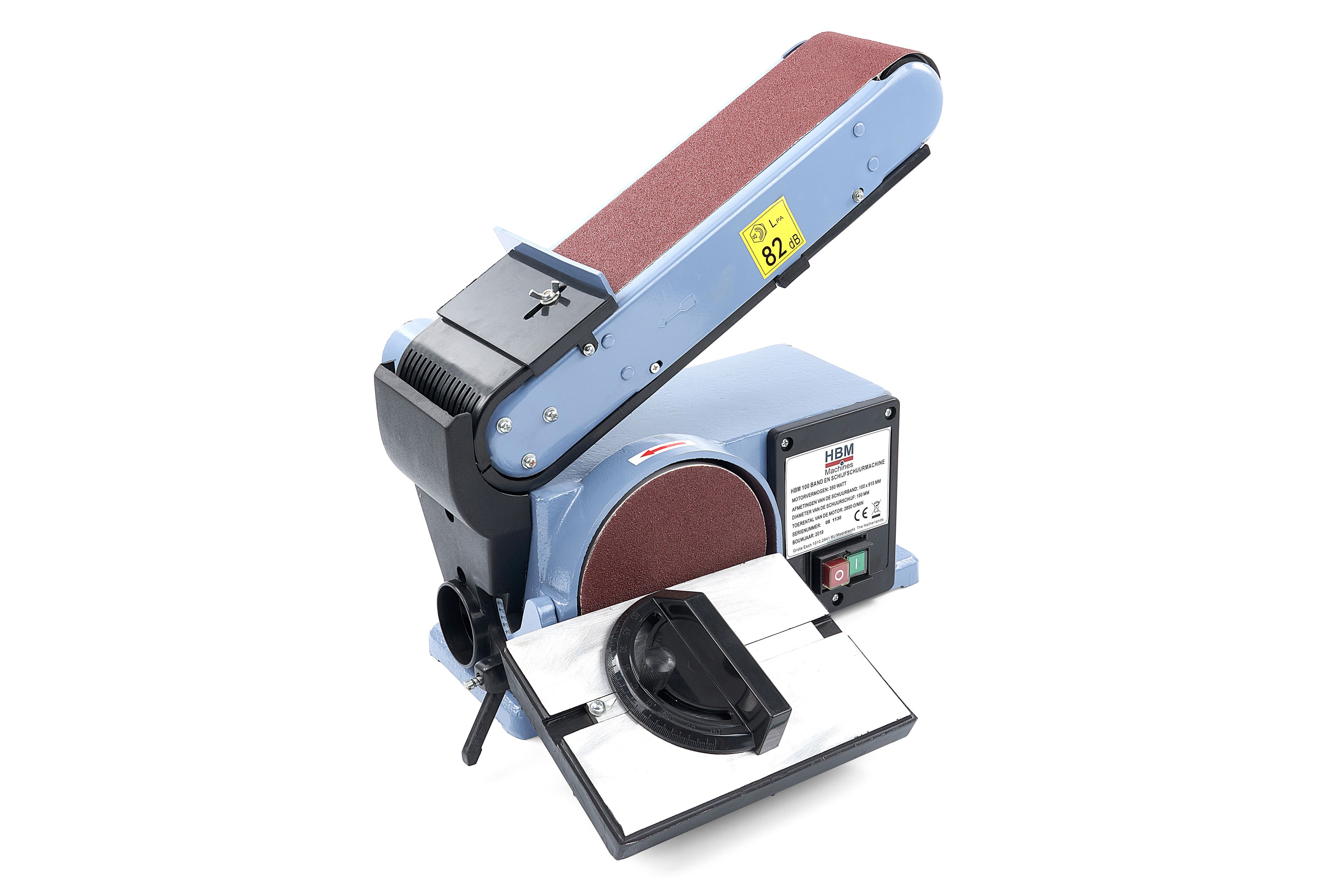 Ponceuse à bande et à disque HBM Image 5