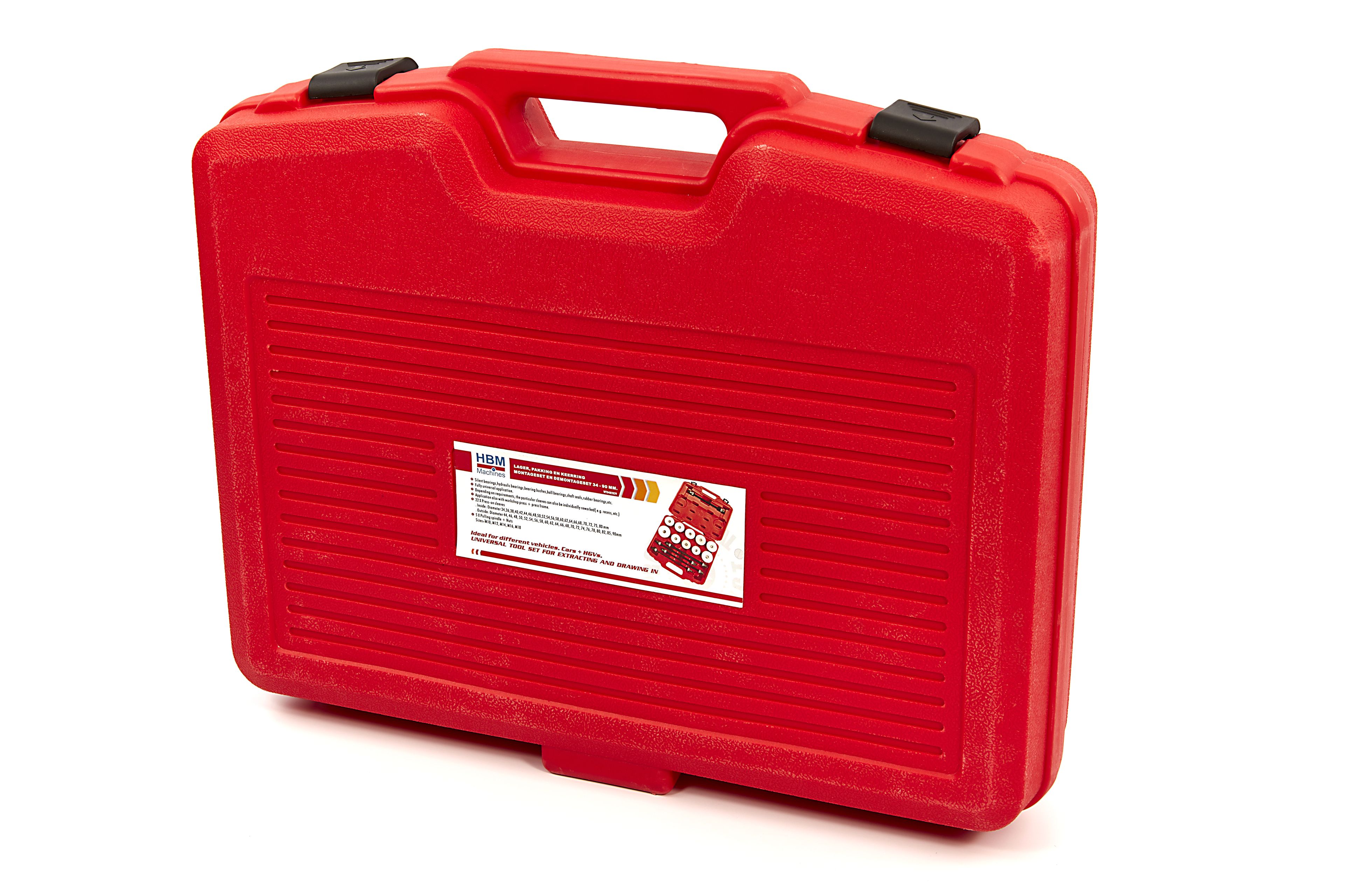 Kit de démontage / montage 34 - 90 mm pour le bras de support du palier silencieux HBM en caoutchouc Image 5