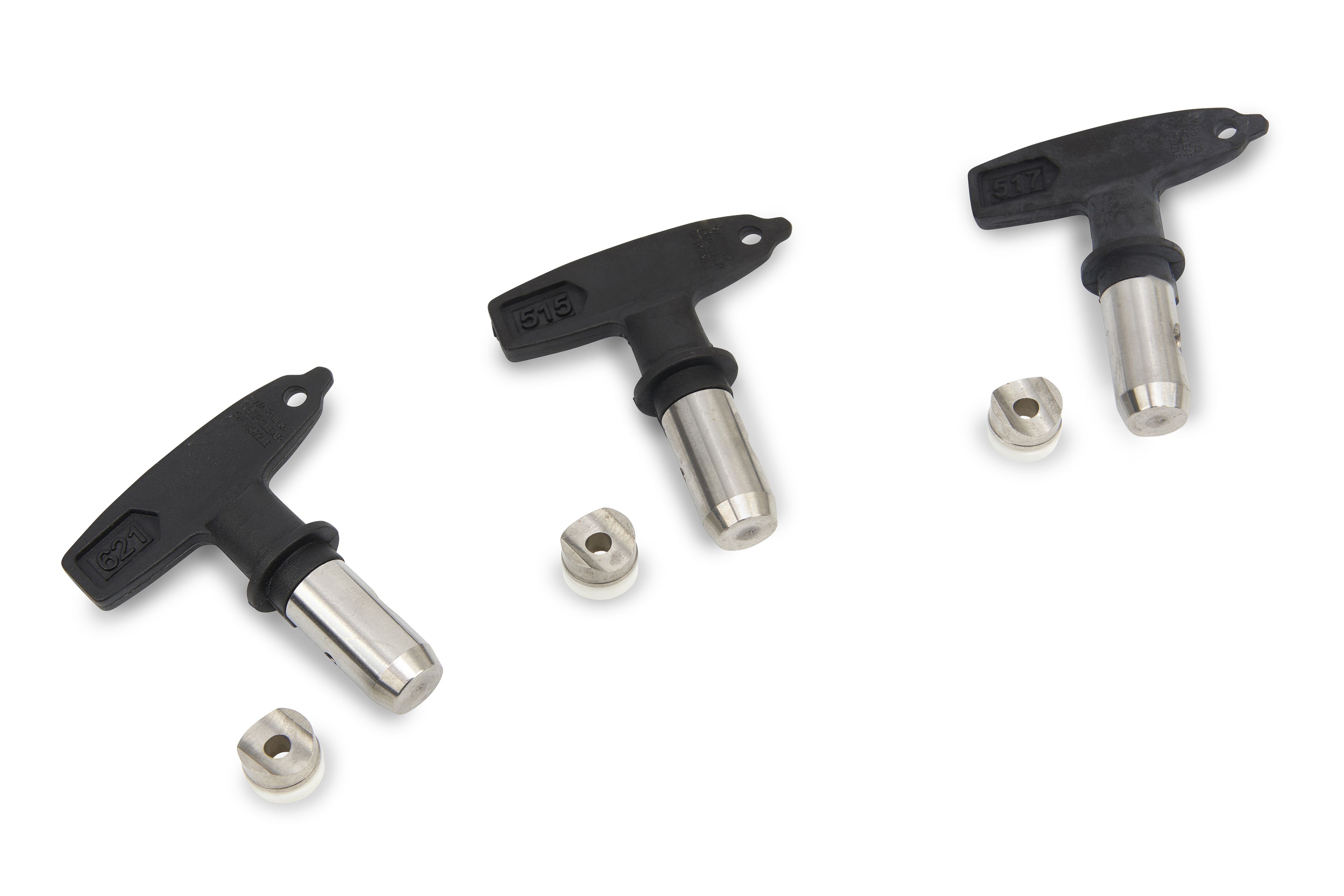 HBM 3 Delige Nozzle set voor HBM Hogedruk Airless Spuitmachine Verfspuit Wandspuitmachine Set 1500 Watt Image 2