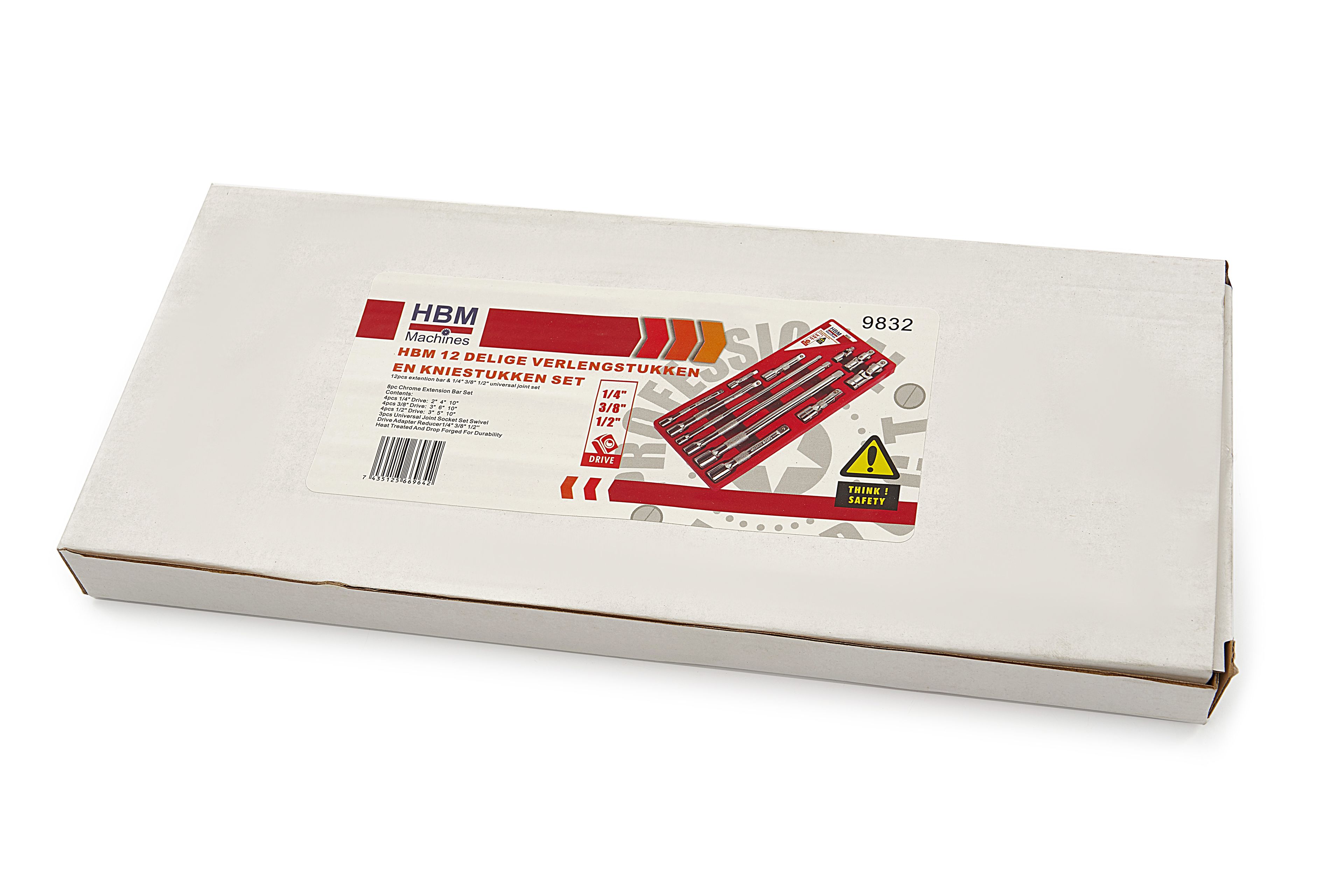 Ensemble de 12 rallonges et genouillères HBM Image 4