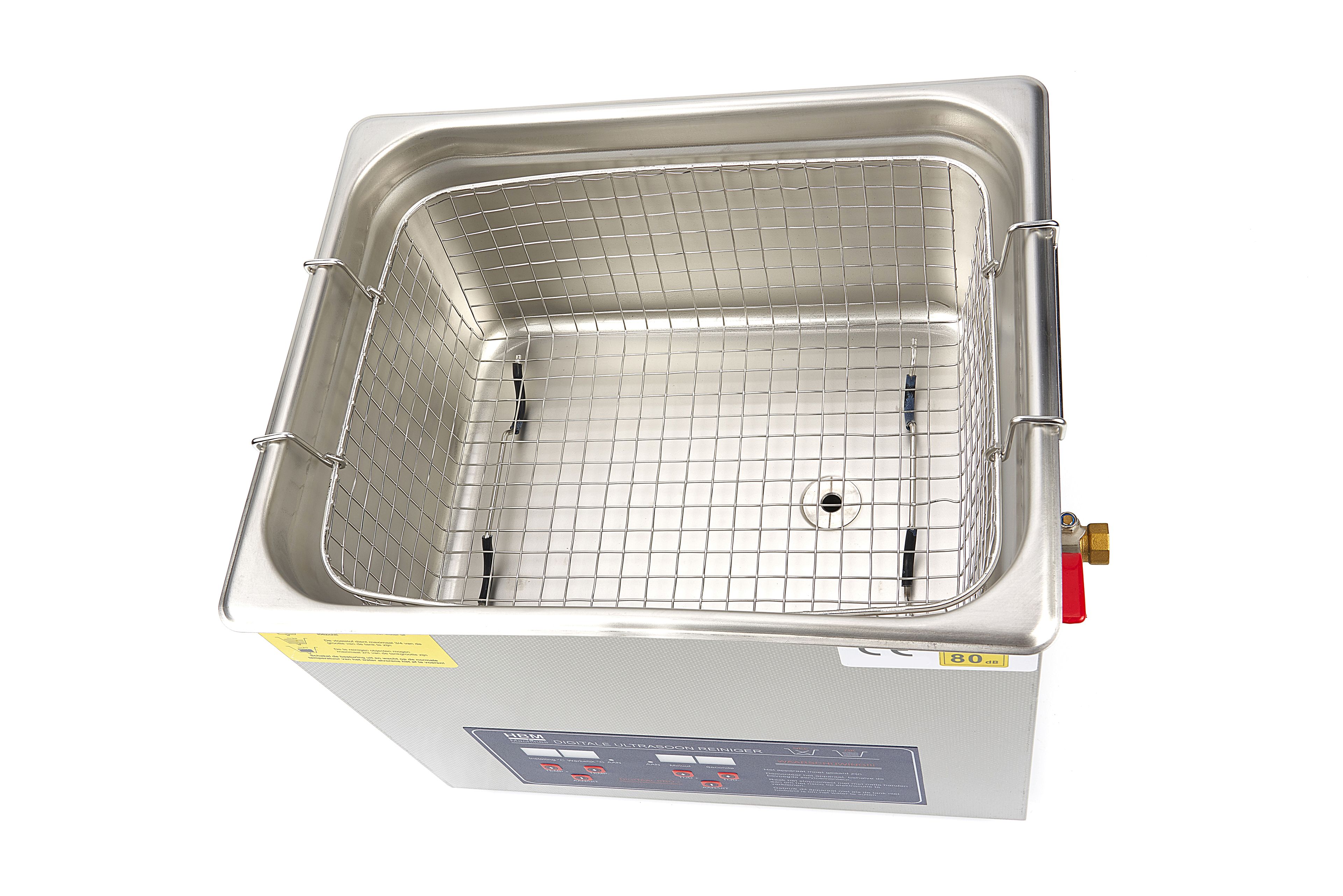 HBM Professionelle Ultraschallreiniger 10 l Image 5