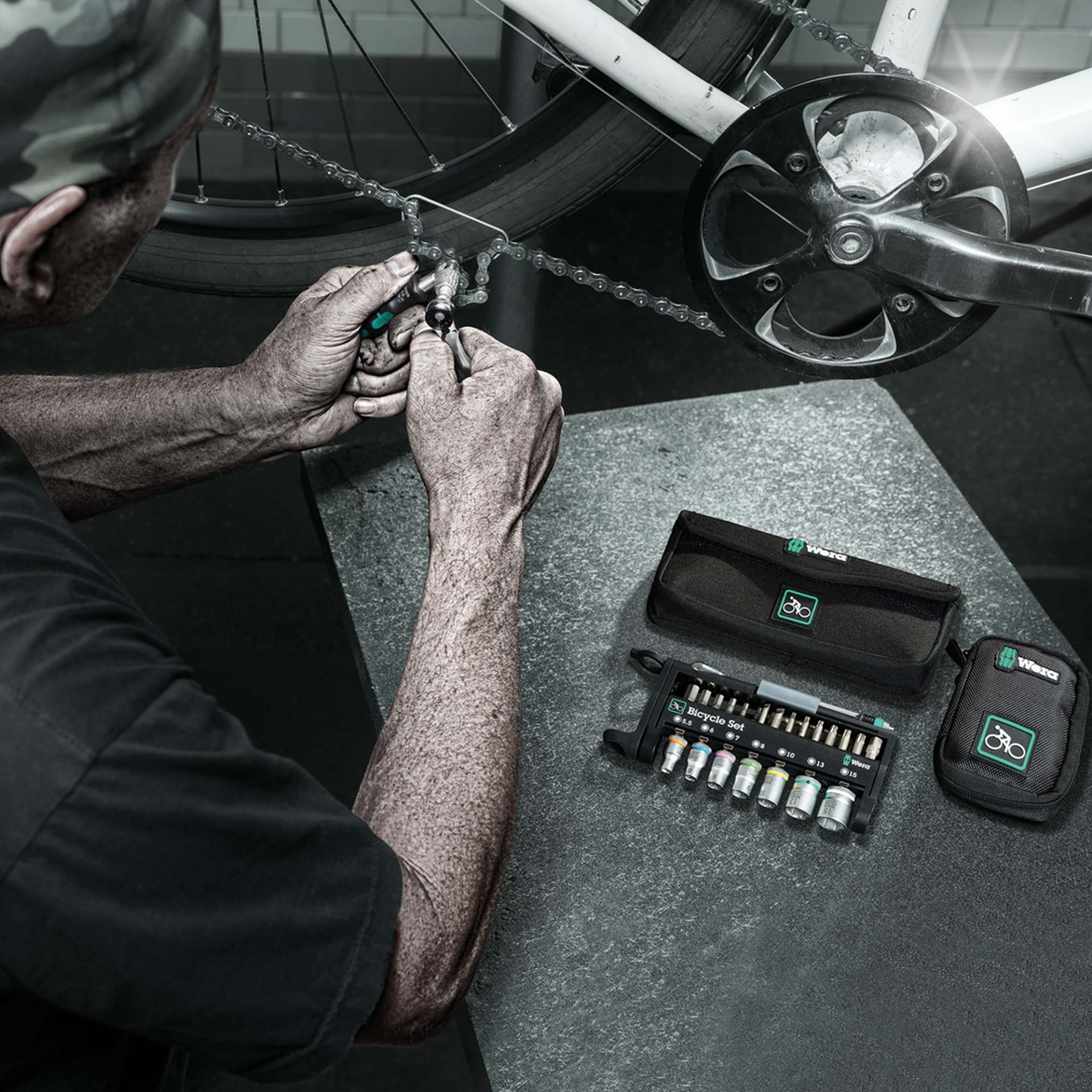 Set di biciclette Wera 3 A 38 pezzi Image 5