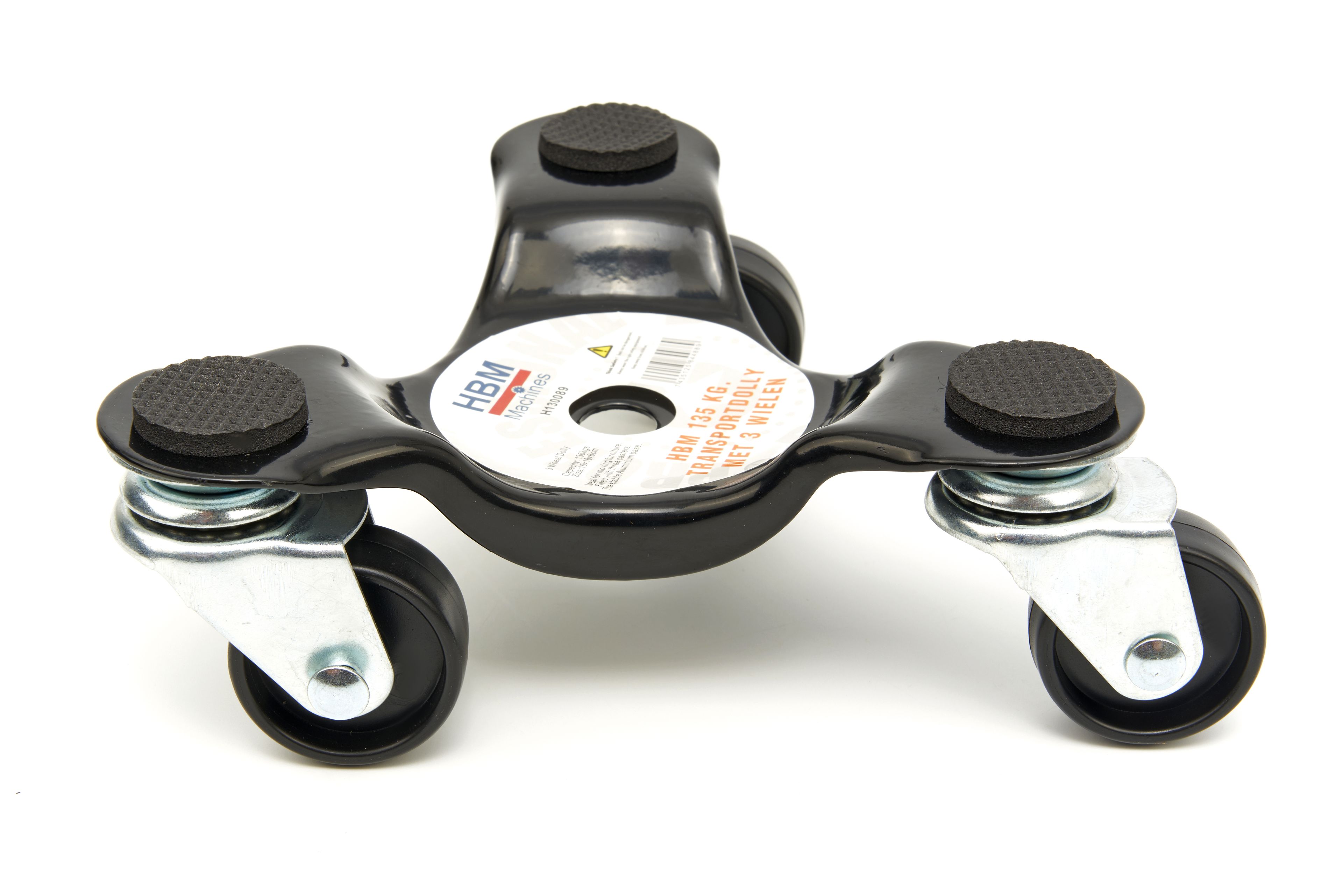 HBM 135 Kg. Transportdolly met 3 Wielen Image 2