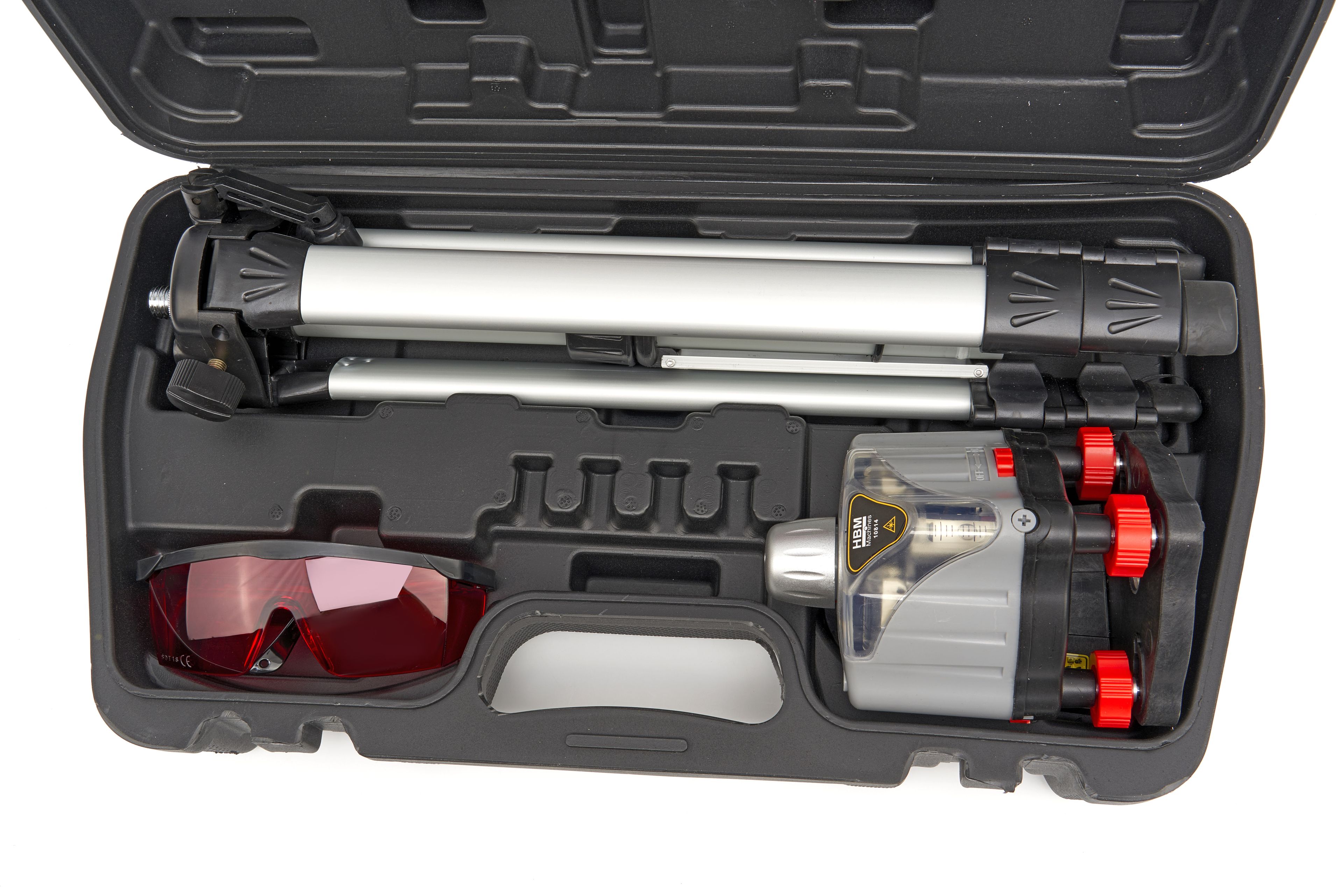 HBM Professionele Rotatie Laserwaterpas Set met Statief  - 30 Meter Image 8