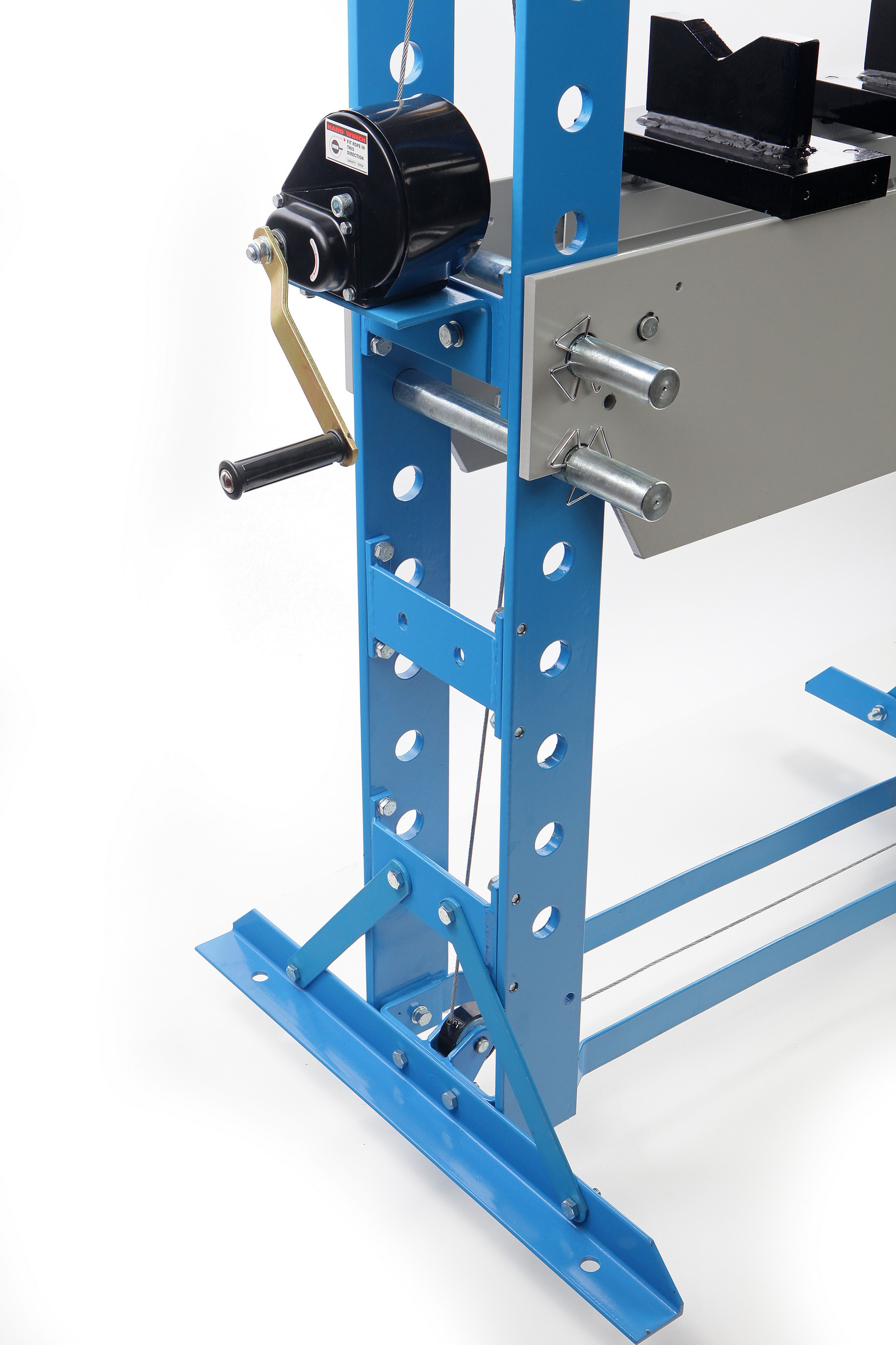 Presse à cadre hydraulique et pneumatique / presse d'atelier HBM Image 3