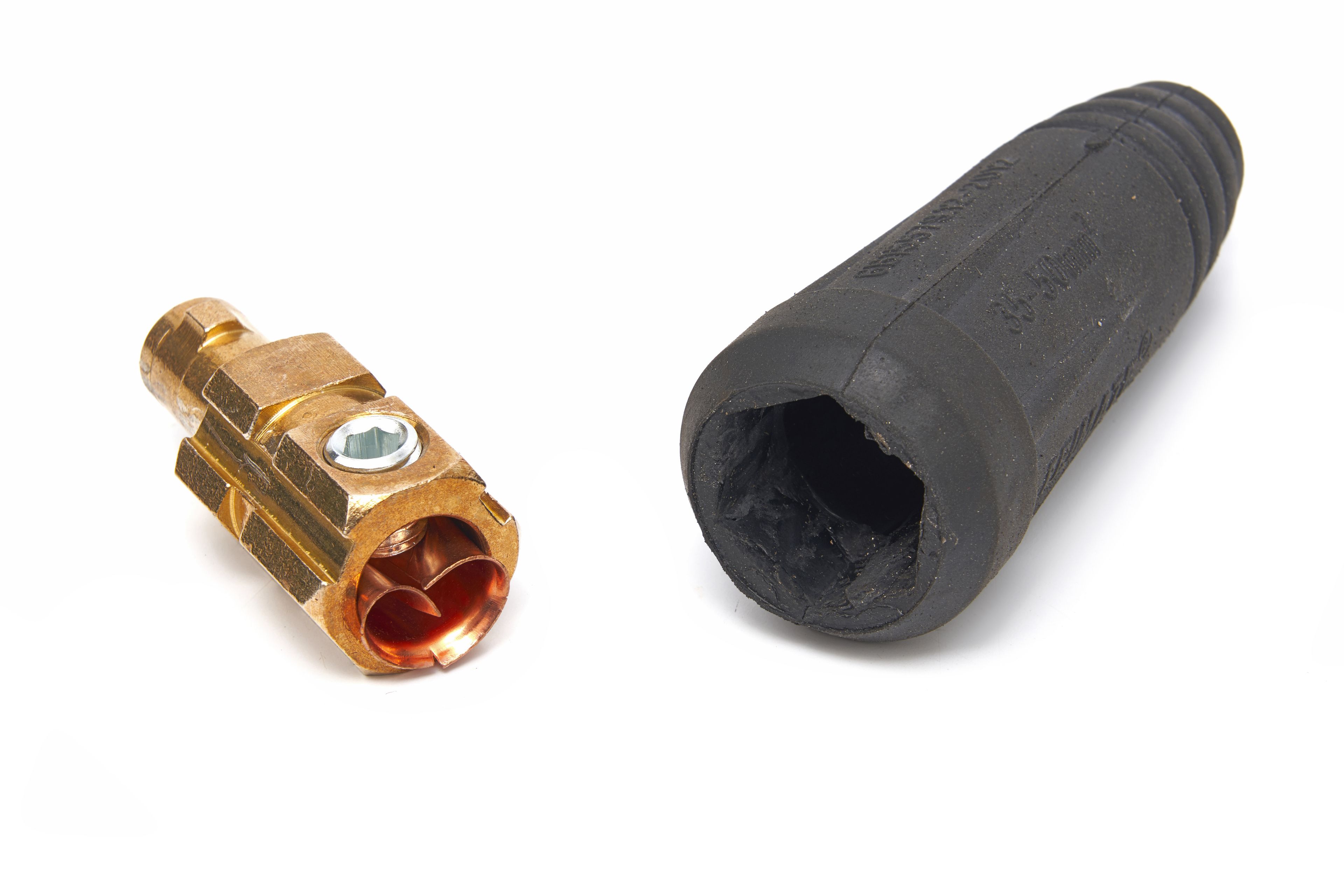 Conector de bayoneta HBM para diversos electrodos de carga y abrazaderas de tierra Image 3