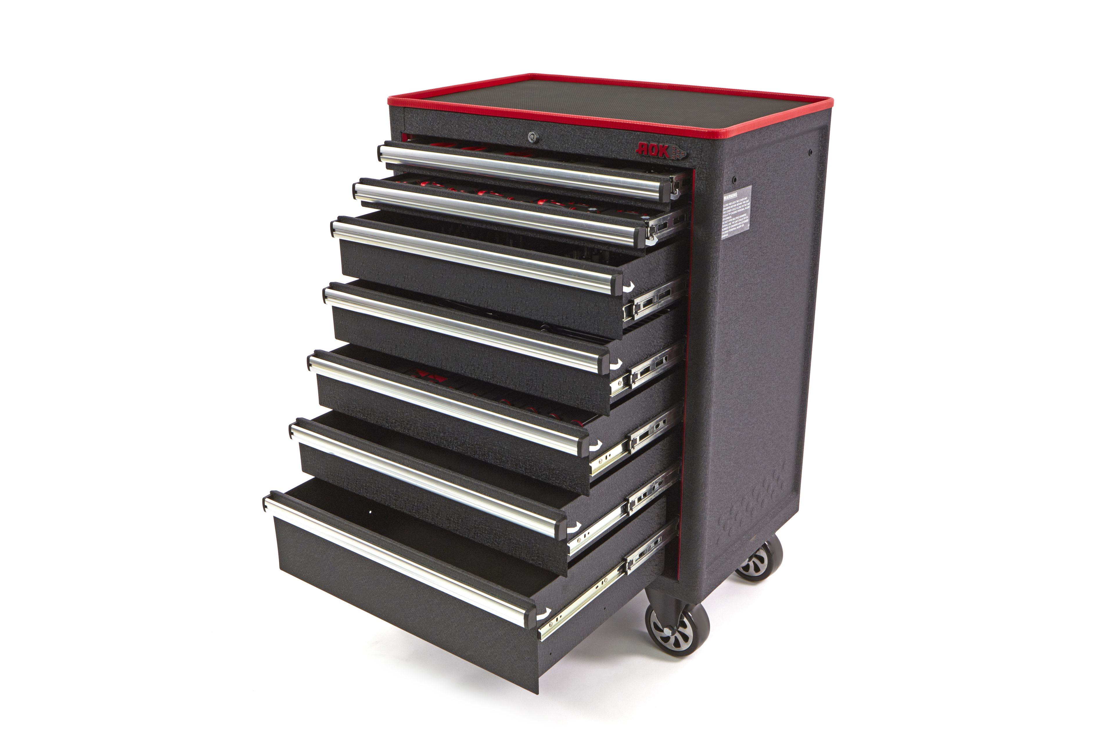 AOK Professionele Gevulde Gereedschapswagen - 249 Delig